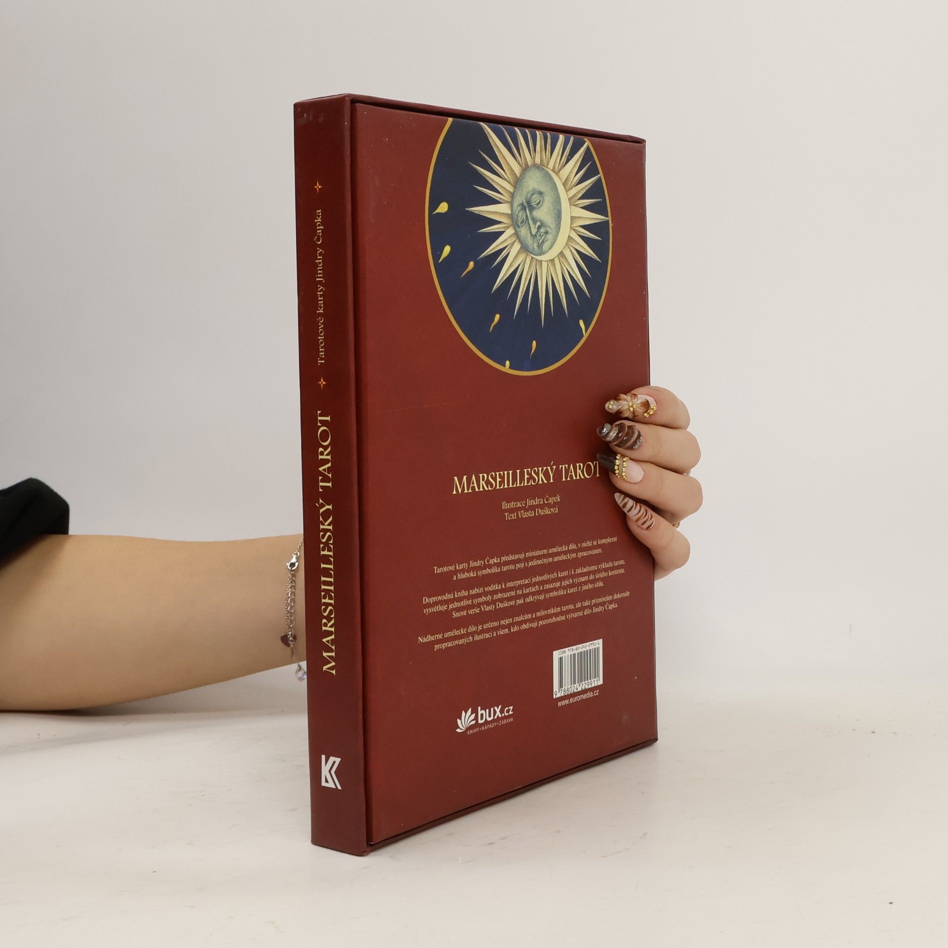 Jindra Čapek Marseilleský tarot. Tarotové karty Jindry Čapka