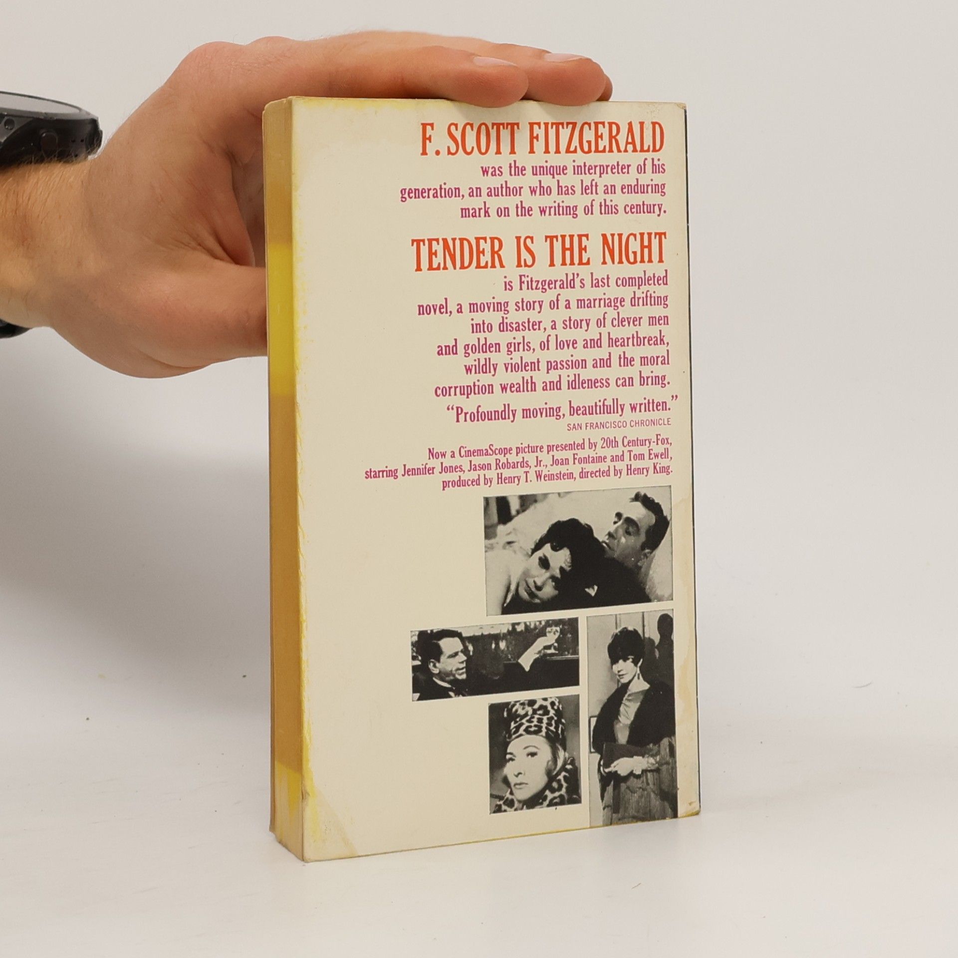 F. Scott Fitzgerald Tender is the Night