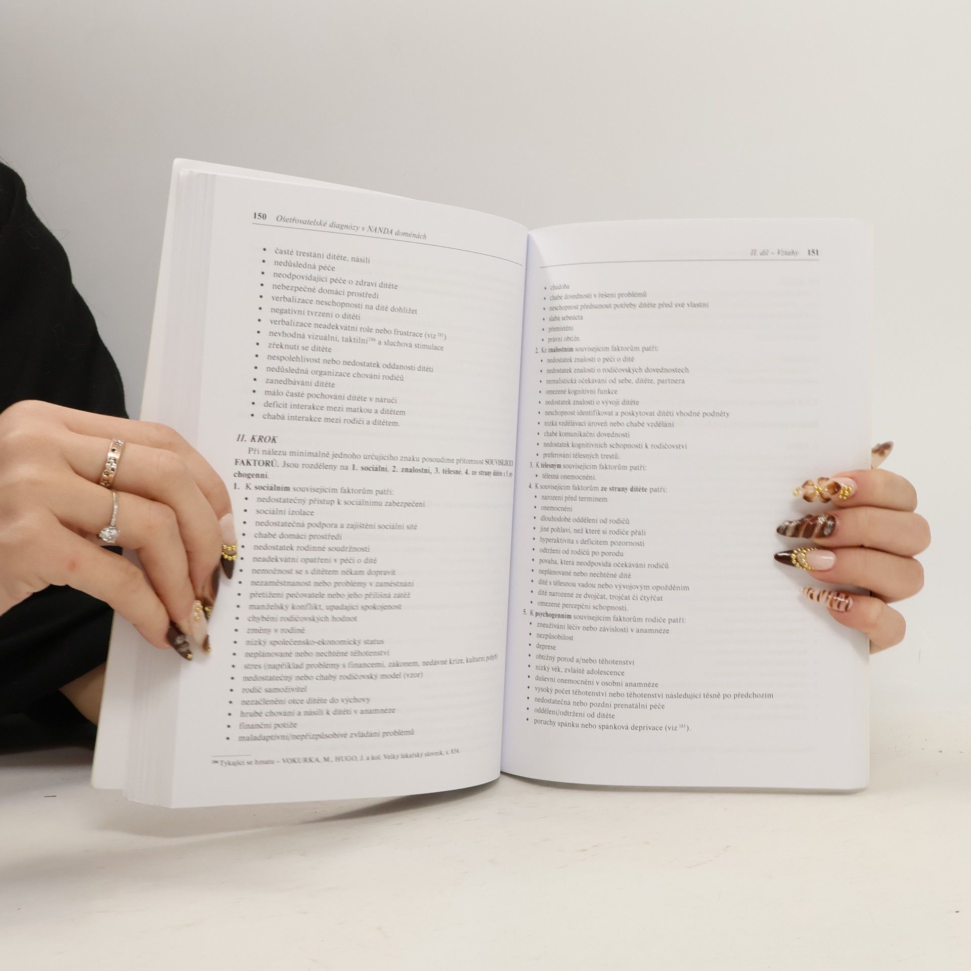Jana Marečková Ošetřovatelské diagnózy v NANDA doménách