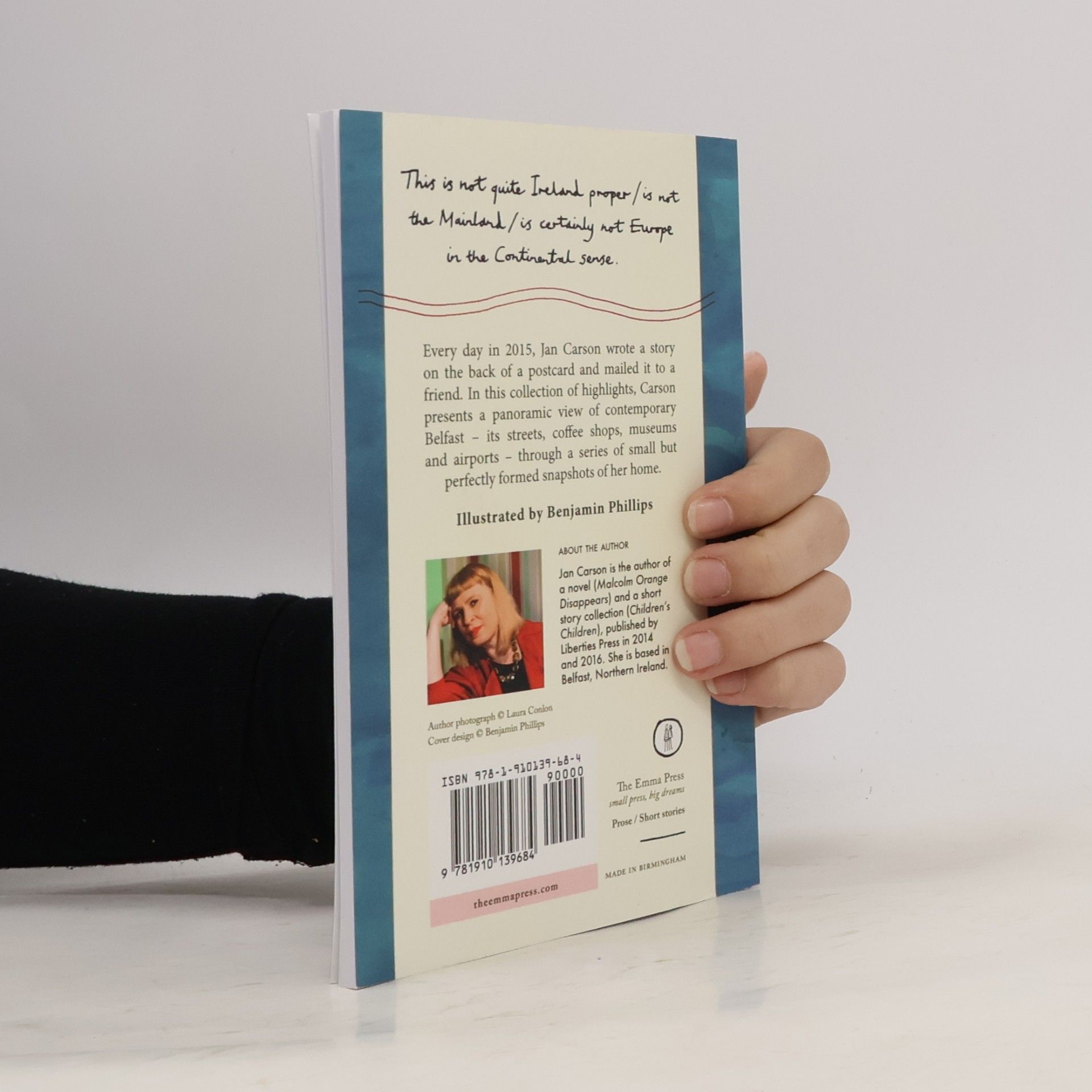 Jan Carson The Emma Press Prose Pamphlets - 1: Postcard Stories