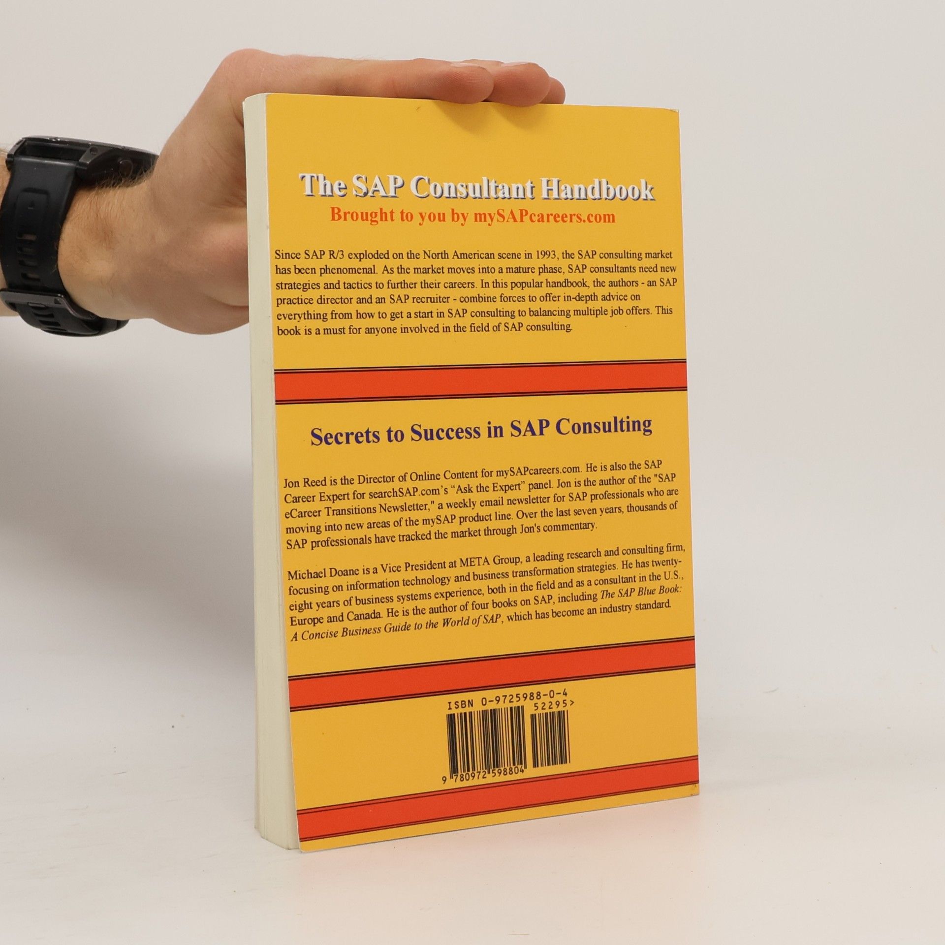 Michael Doane The SAP Consultant Handbook