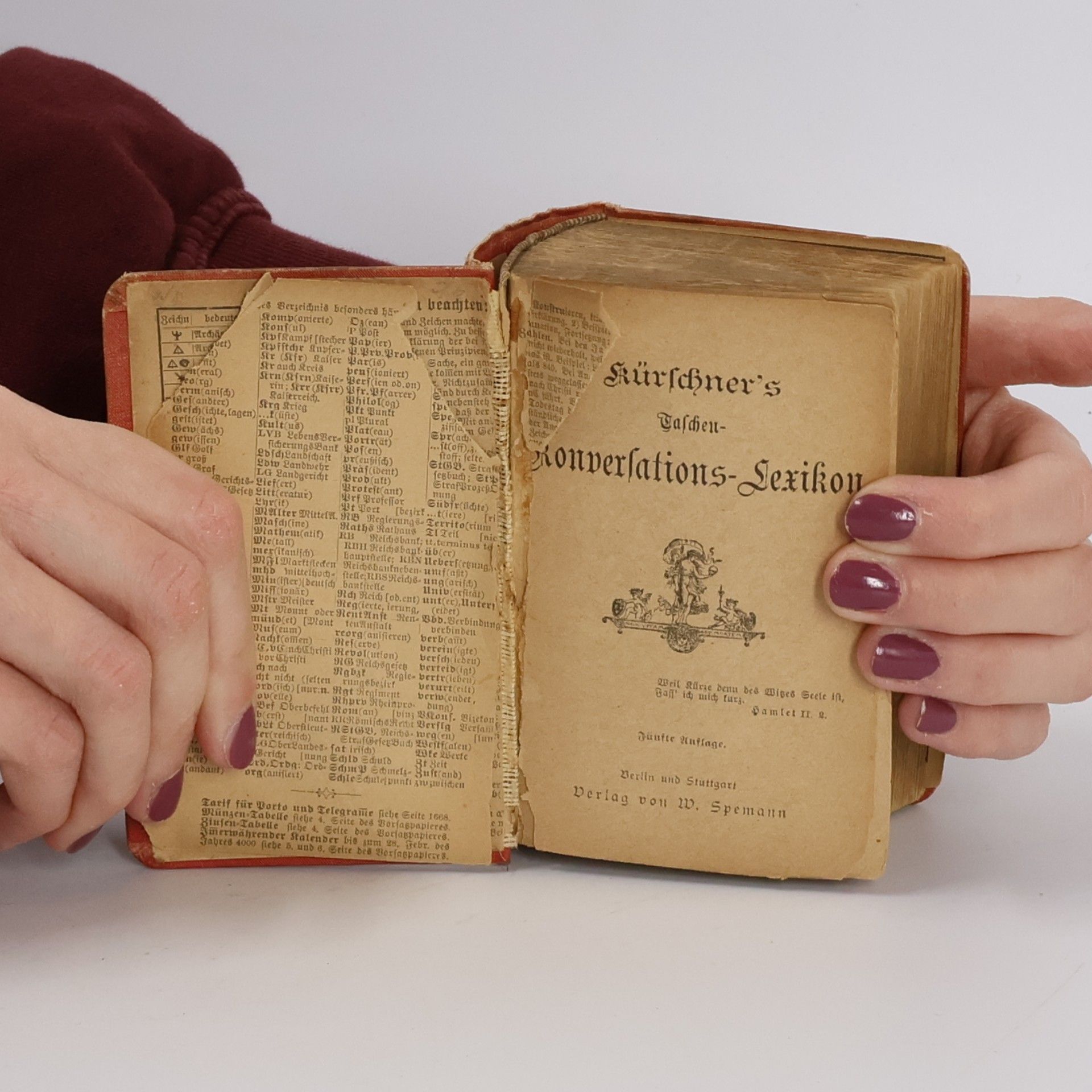 Joseph Kürschner Kürschners Taschen-Konversations-Lexikon