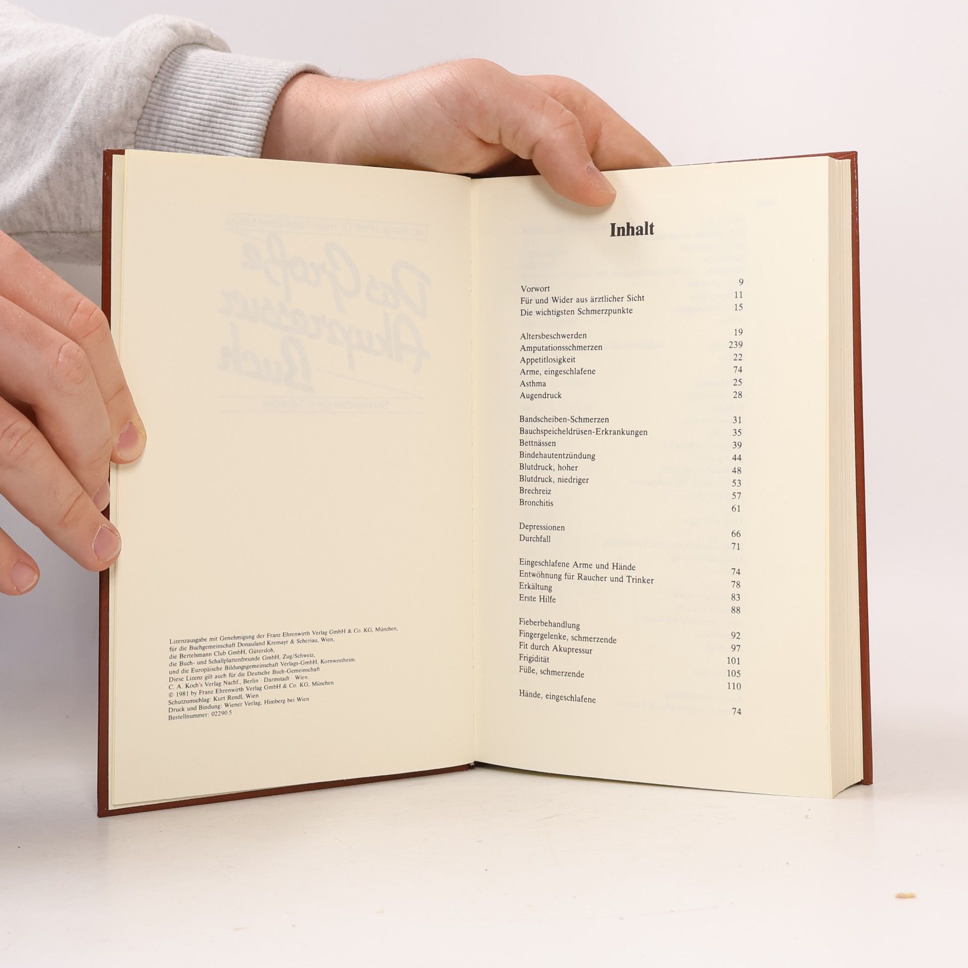 Lutz Bernau Das Grosse Akupressur Buch