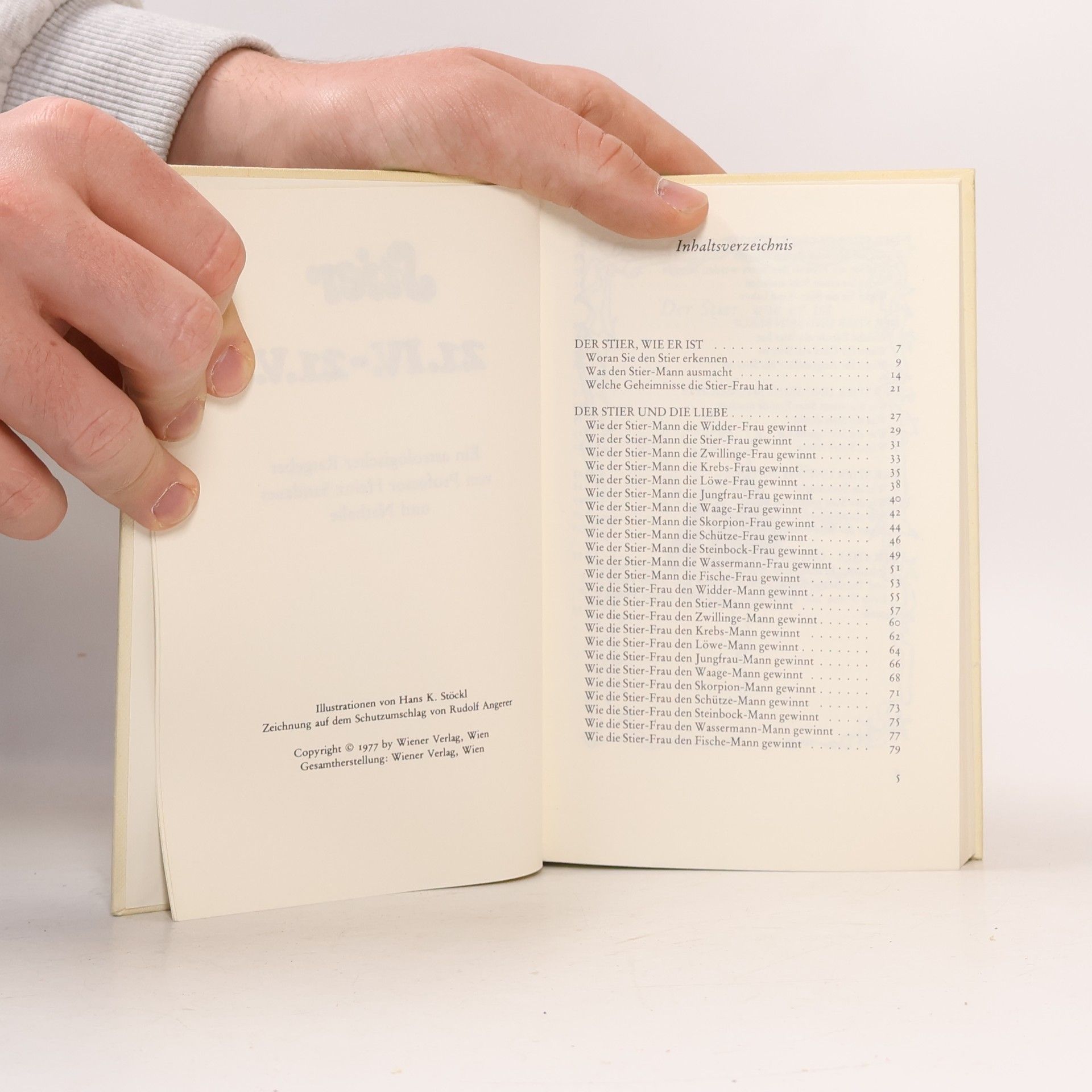 Heinz Sandauer Stier, 21.4. - 21.5.