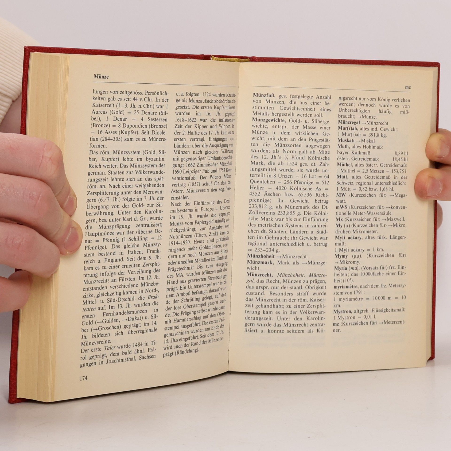 Autorenkollektiv Lexikon der Maße und Gewichte