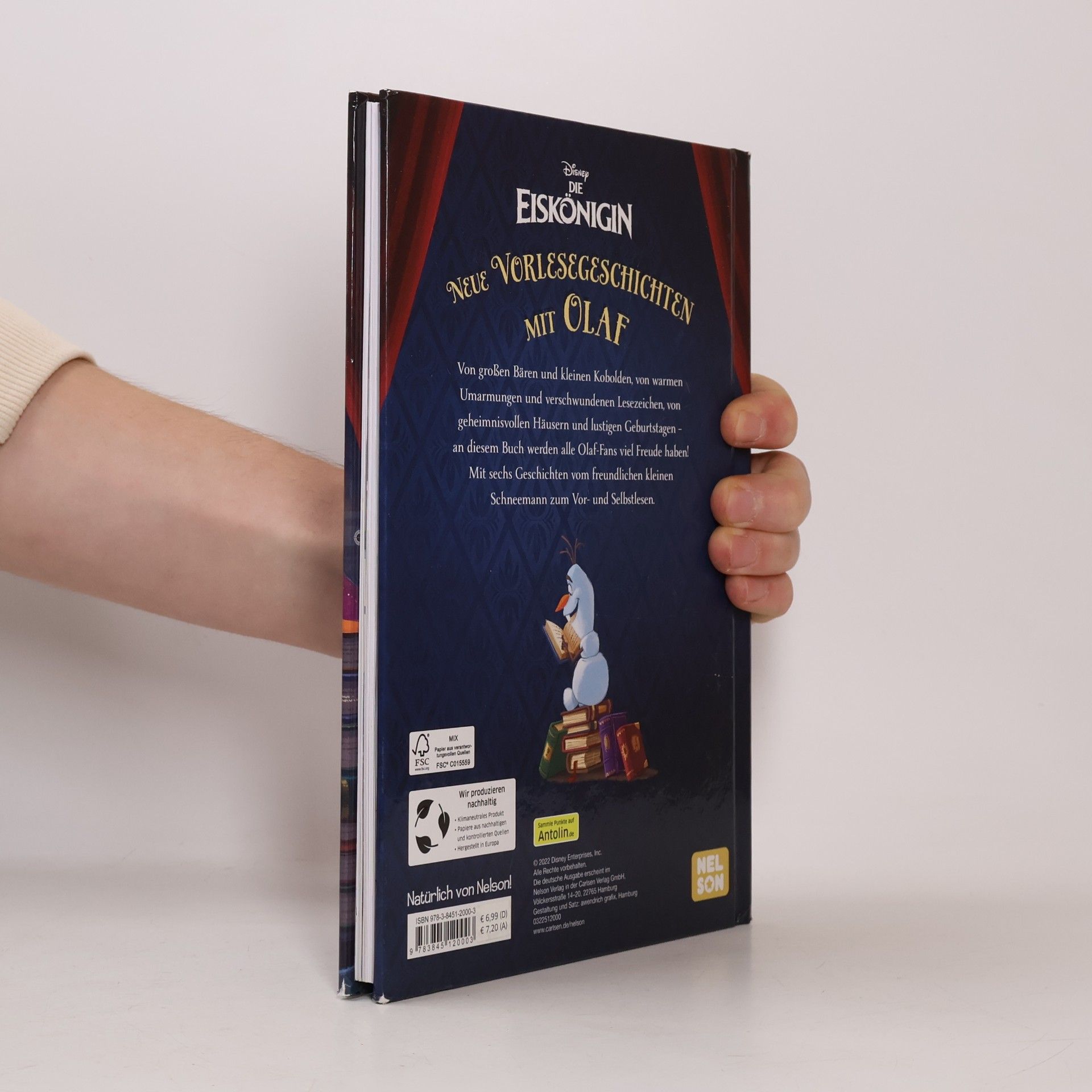 kolektiv Disney Die Eiskönigin: Neue Vorlesegeschichten mit Olaf