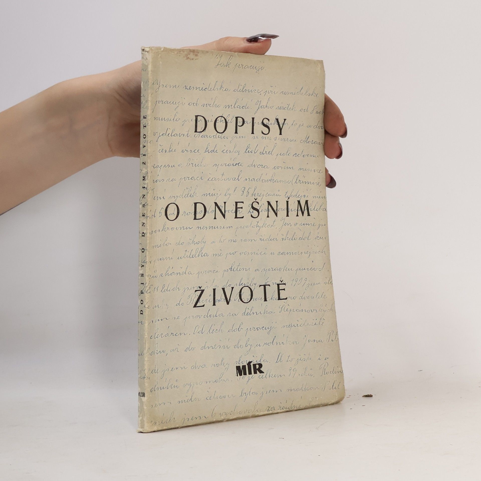 kolektiv Dopisy o dnešním životě