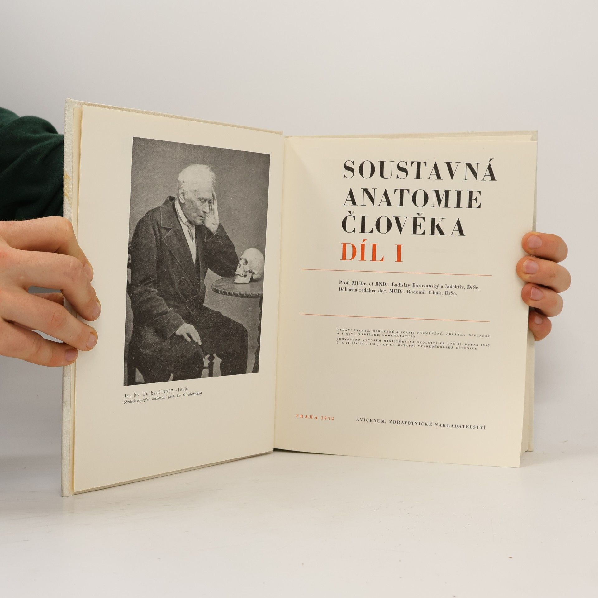Kolektiv autorů Soustavná anatomie člověka I.
