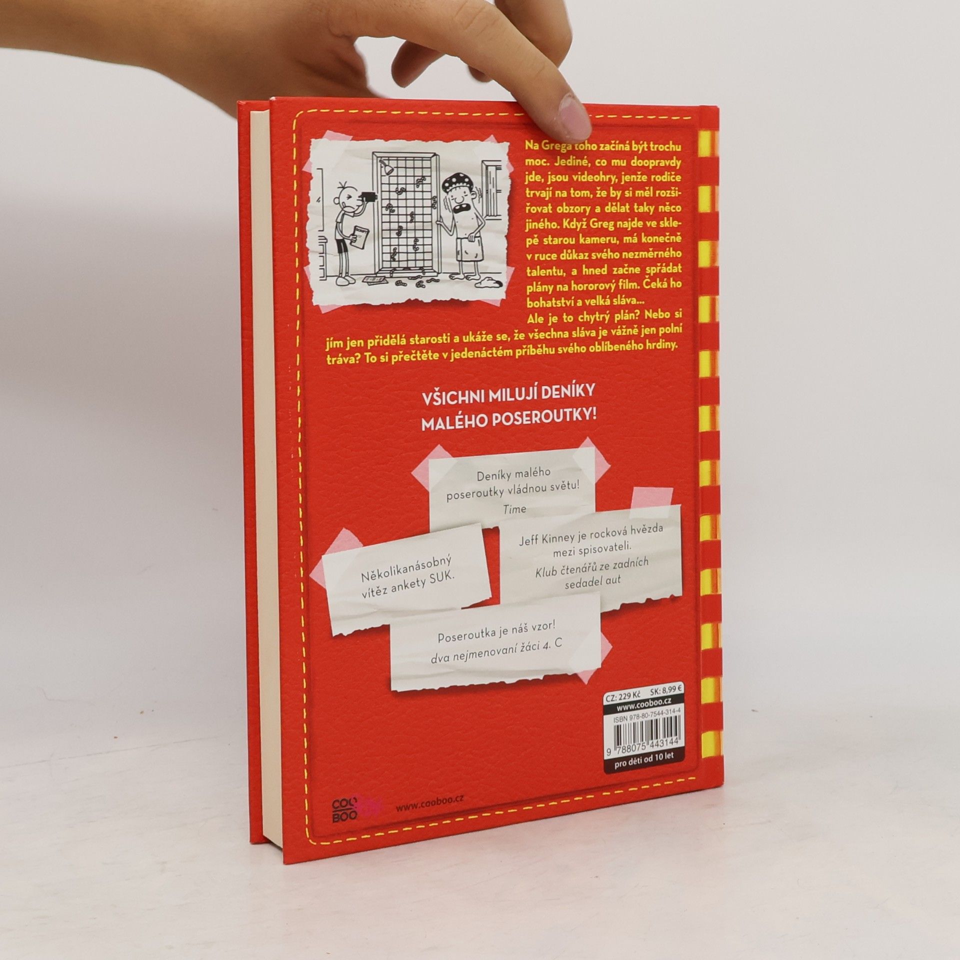 Jeff Kinney Deník malého poseroutky 11. Všechna sláva...