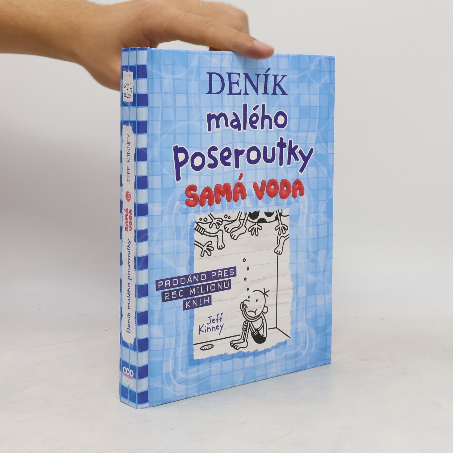 Jeff Kinney Deník malého poseroutky 15. Samá voda