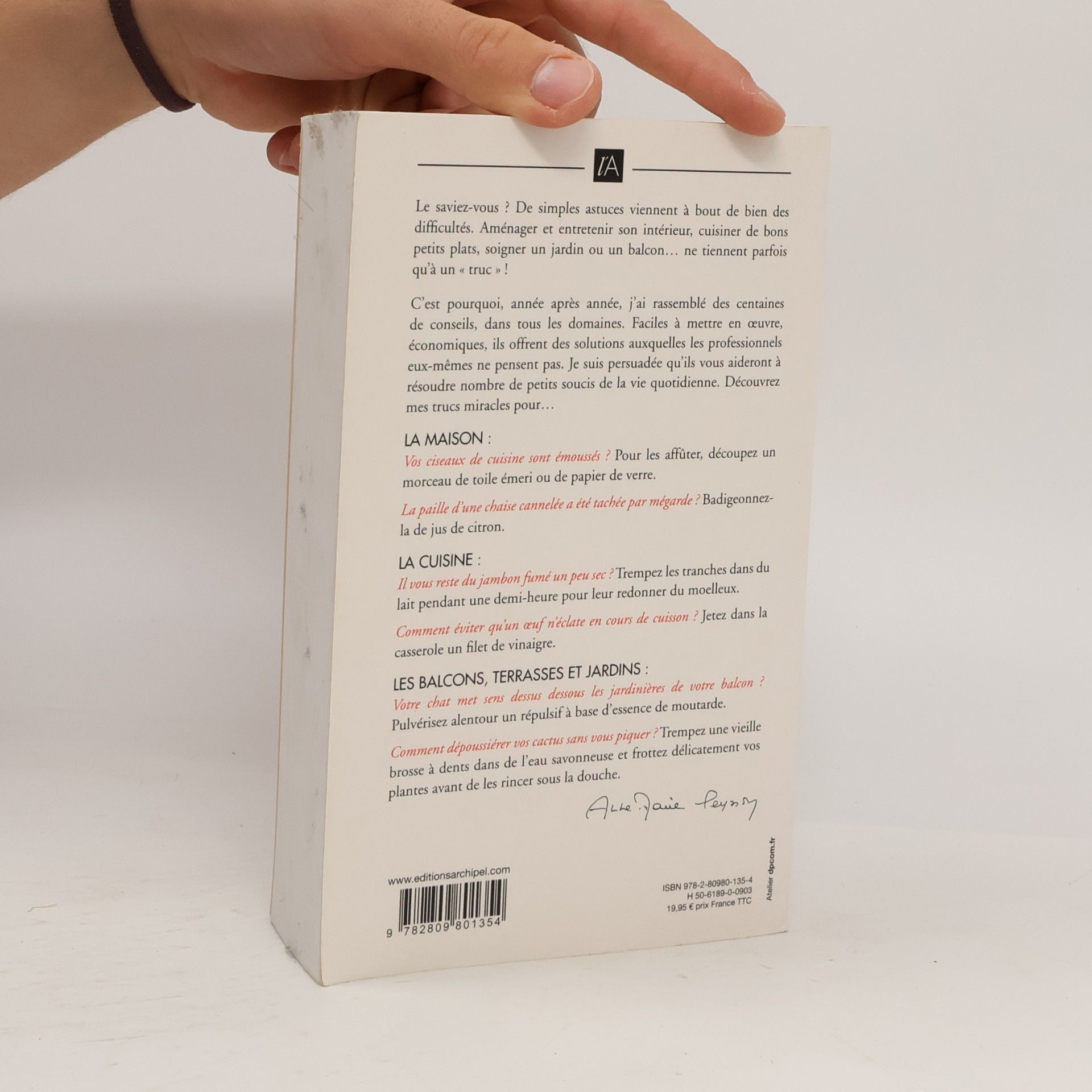 Anne-Marie Peysson 1001 trucs et astuces de nos grand-mères