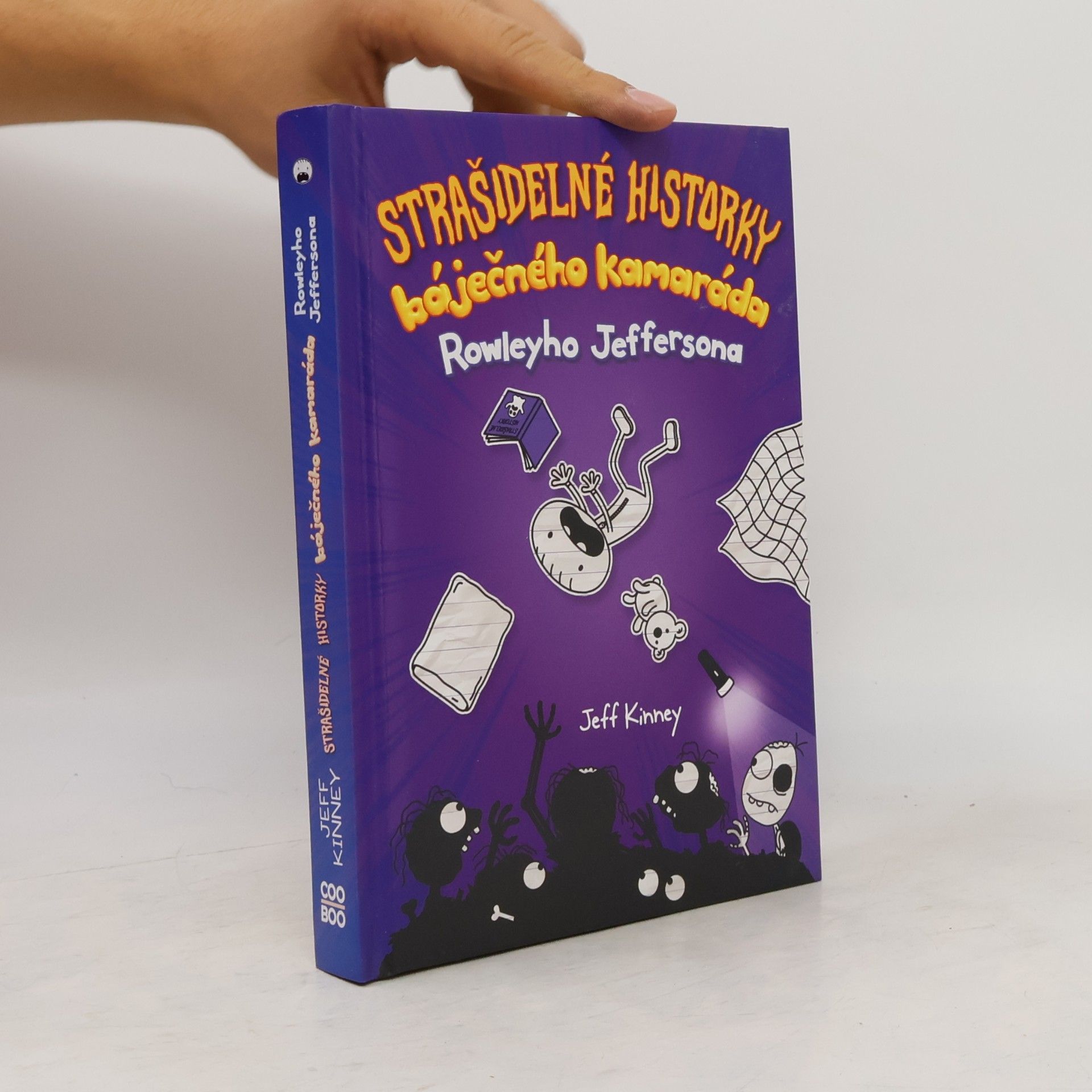 Jeff Kinney Strašidelné historky báječného kamaráda Rowleyho Jeffersona