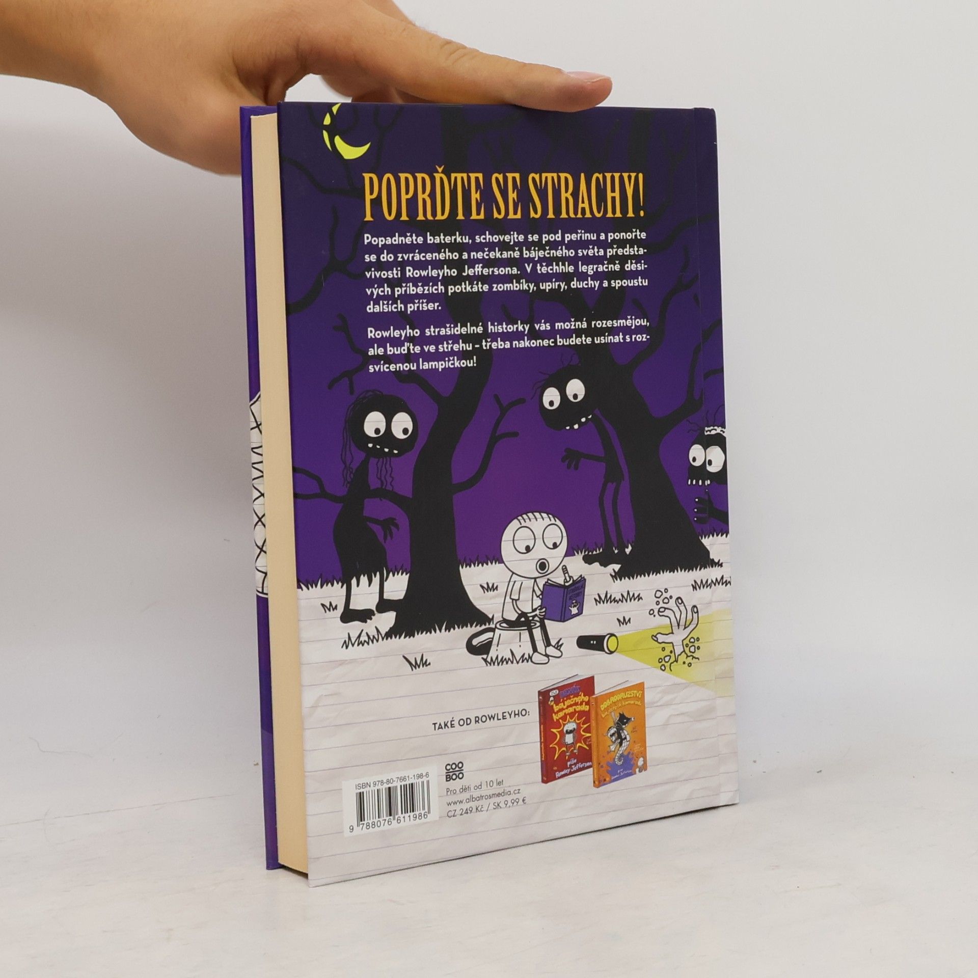 Jeff Kinney Strašidelné historky báječného kamaráda Rowleyho Jeffersona