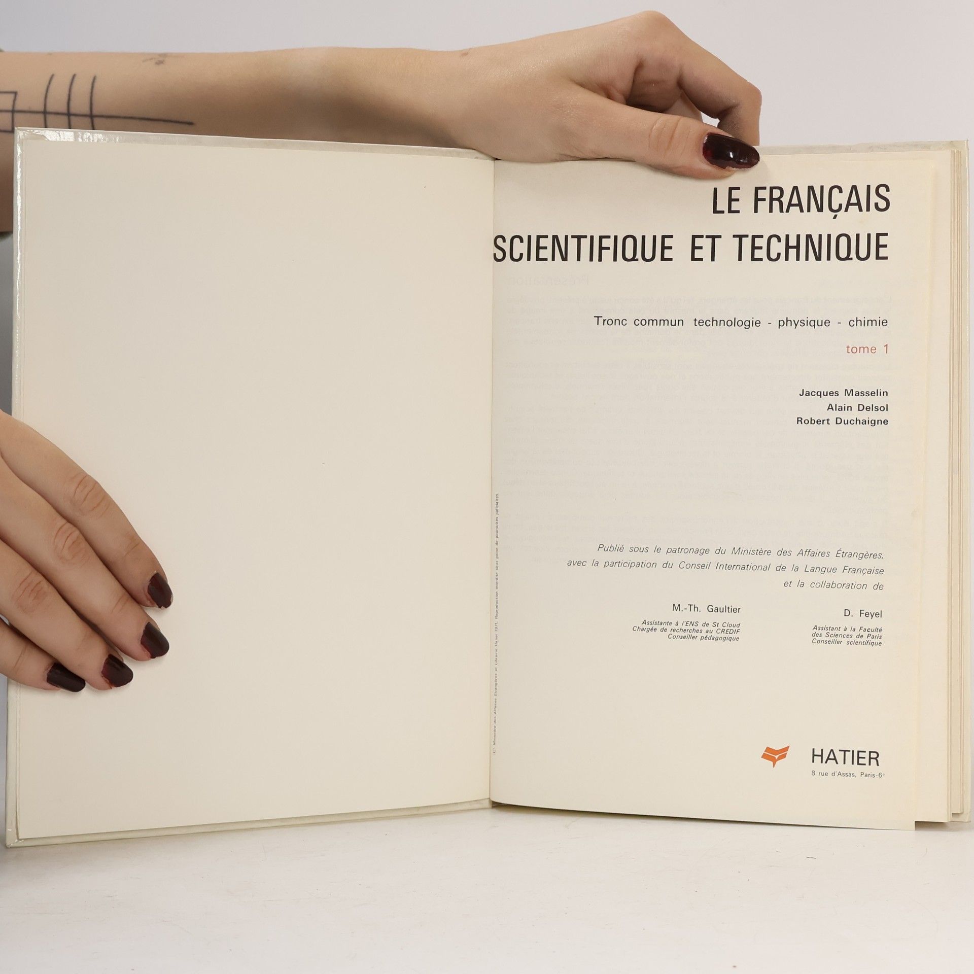 J. Masselin Le français 1