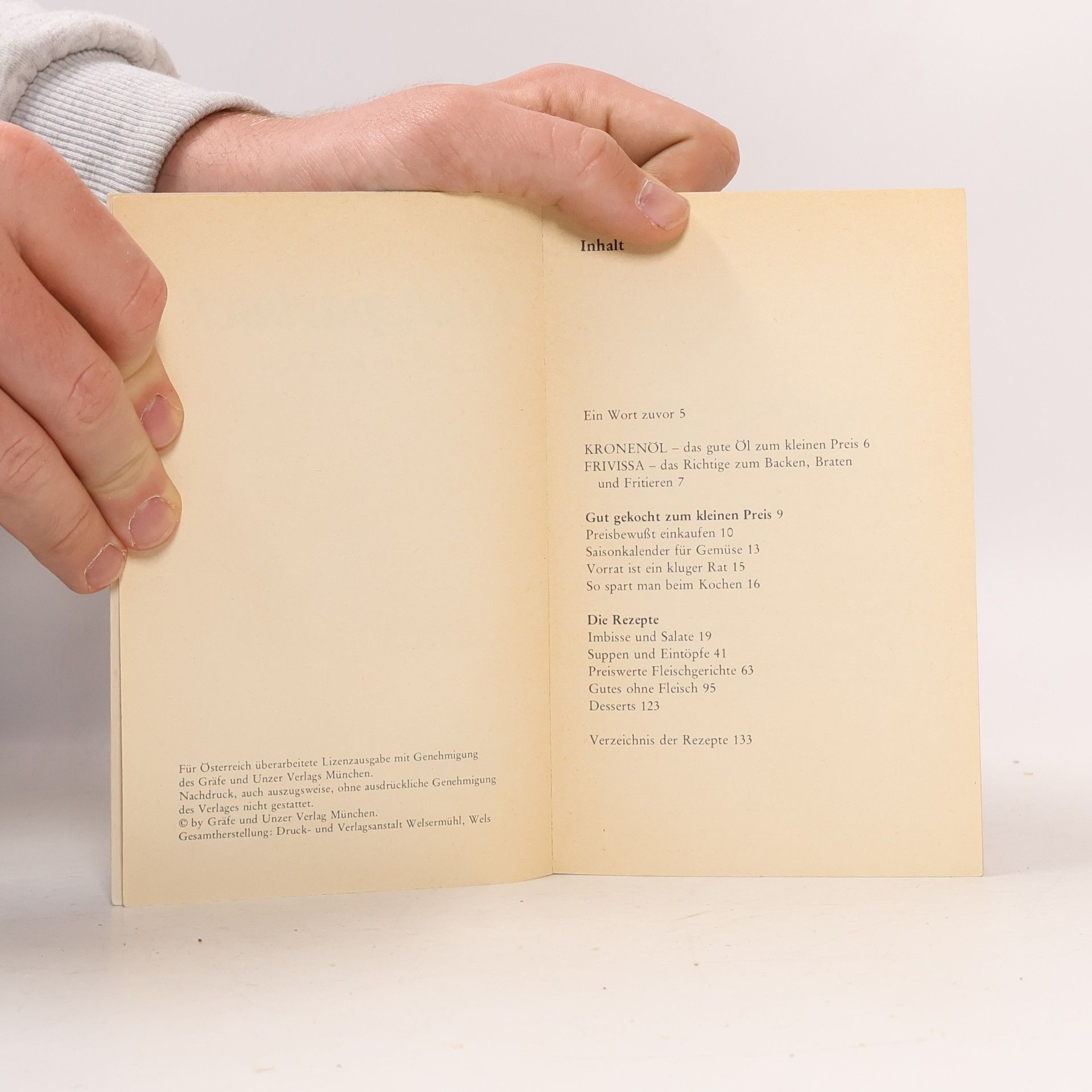 Ursula Grüninger Kochsparbuch