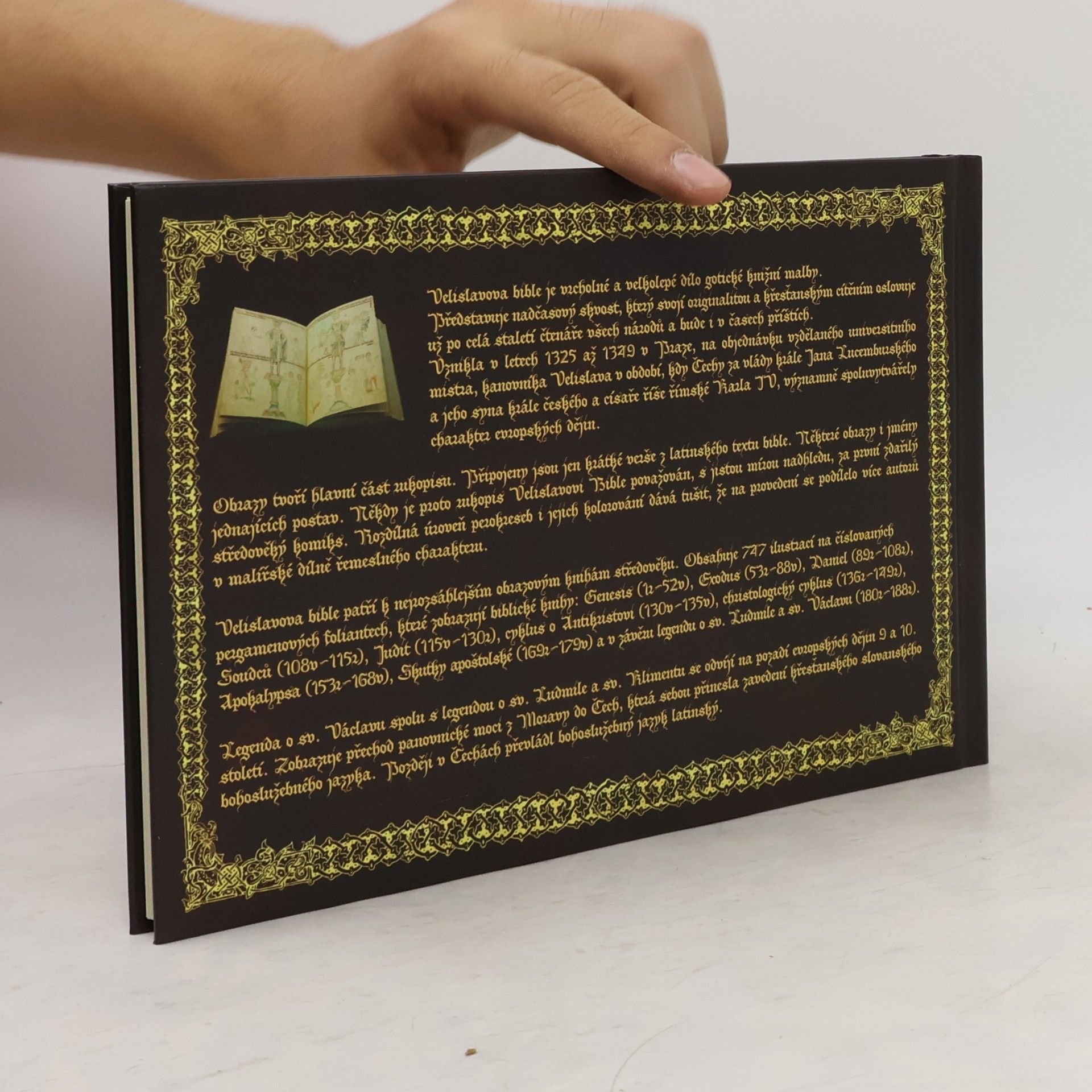Frank Nekovář Velislai Biblia Picta. Legenda o svatém Václavu