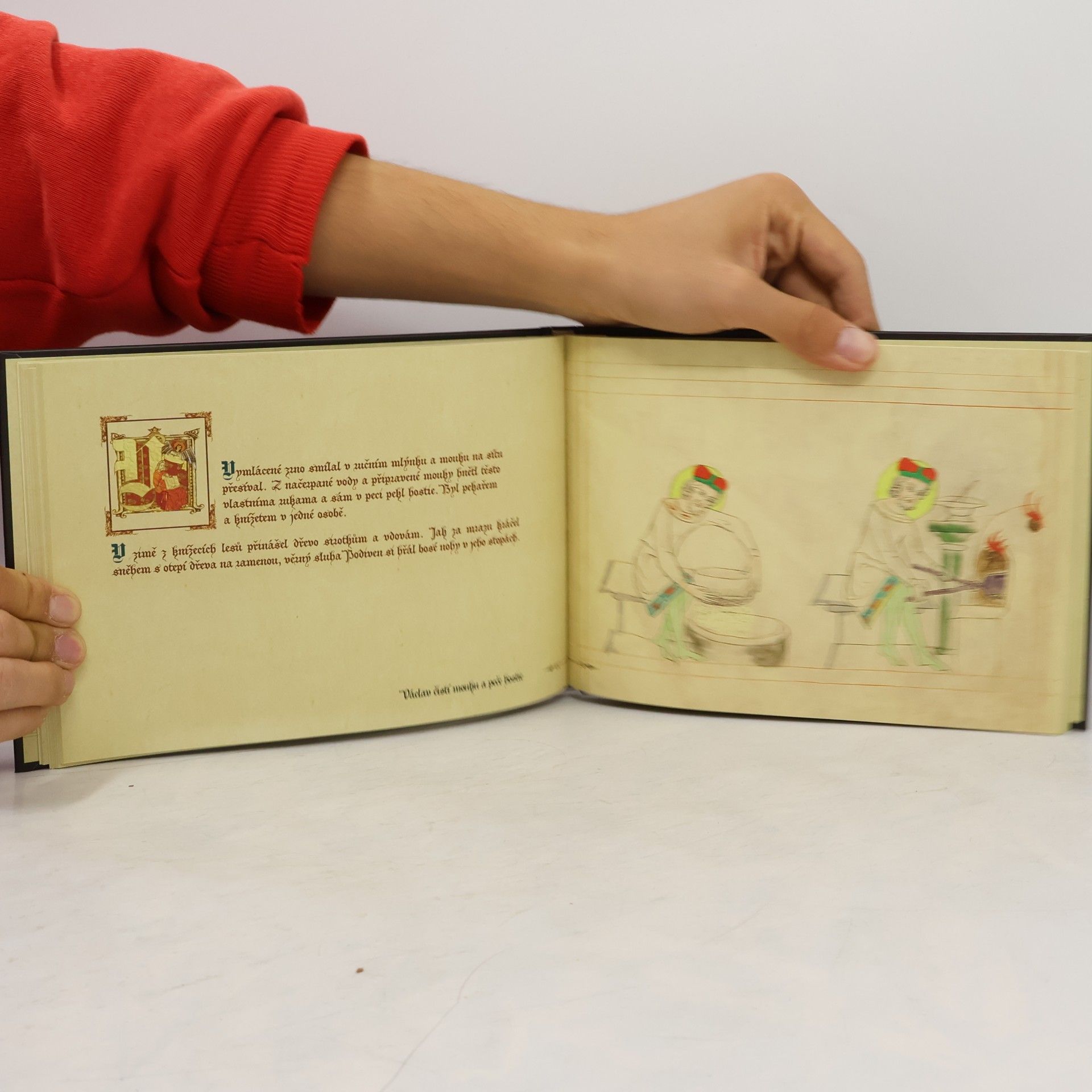 Frank Nekovář Velislai Biblia Picta. Legenda o svatém Václavu