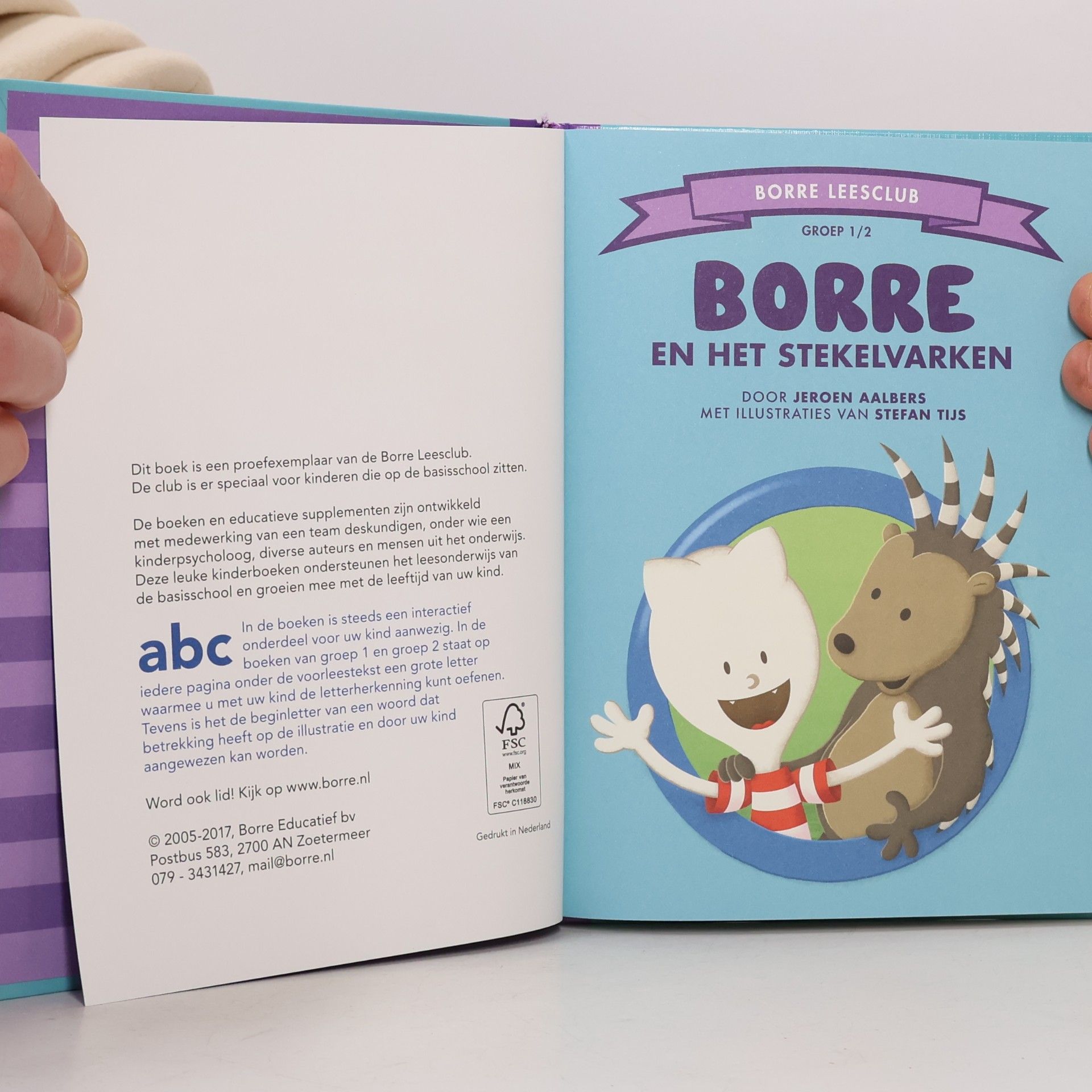 Jeroen Aalbers Borre en het stekelvarken