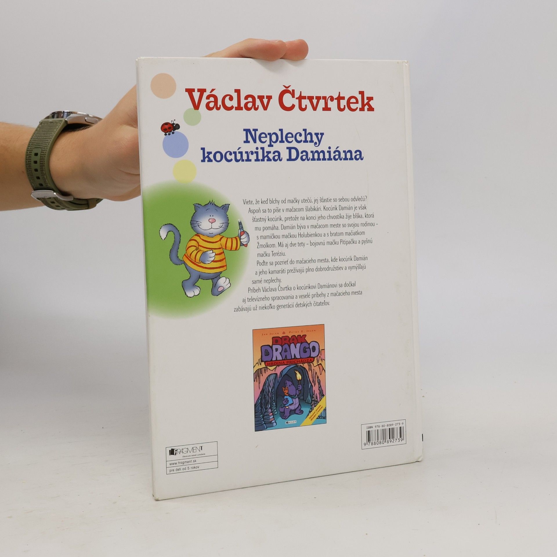 Václav Čtvrtek Neplechy kocúrika Damiána