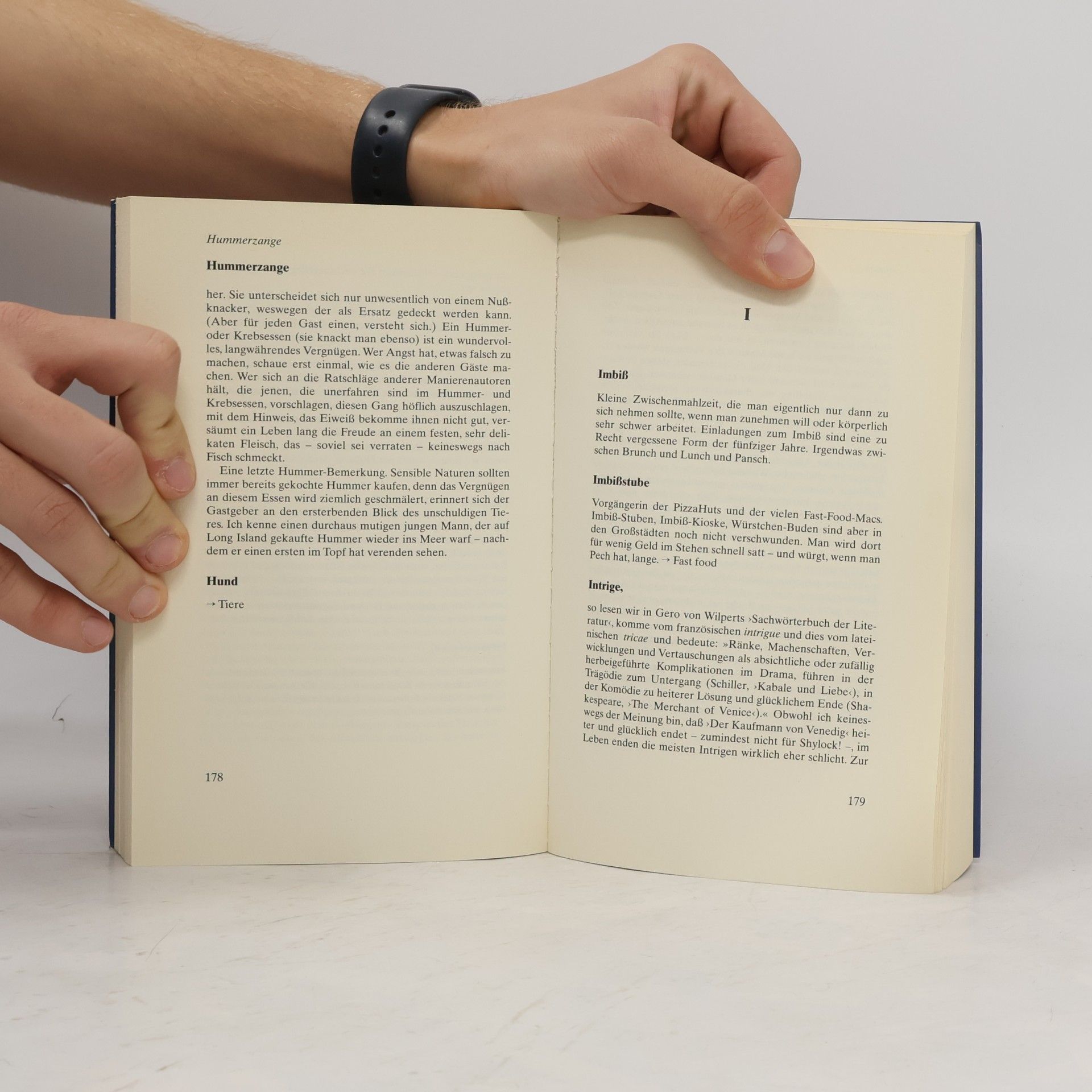 C. Bernd Sucher Hummer, Handkuss, Höflichkeit