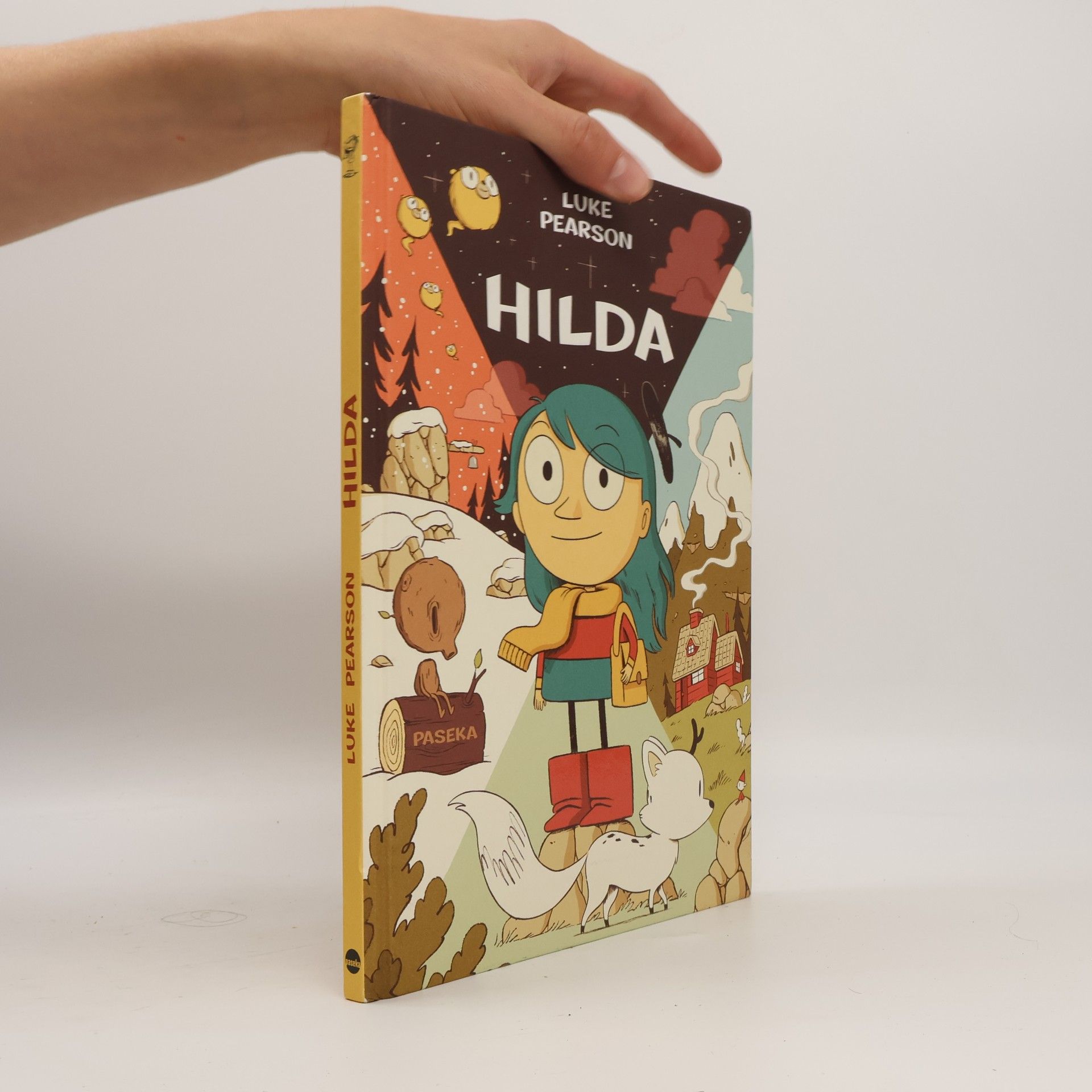 Luke Pearson Hilda a troll ; Hilda a půlnoční obr