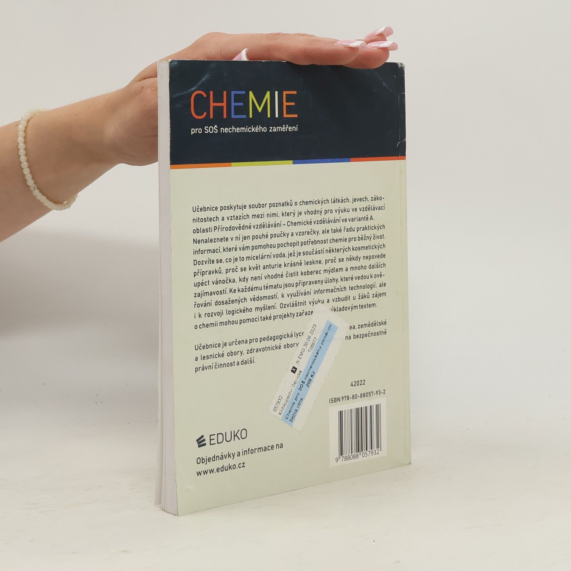 Martin Adamec Chemie pro SOŠ nechemického zaměření