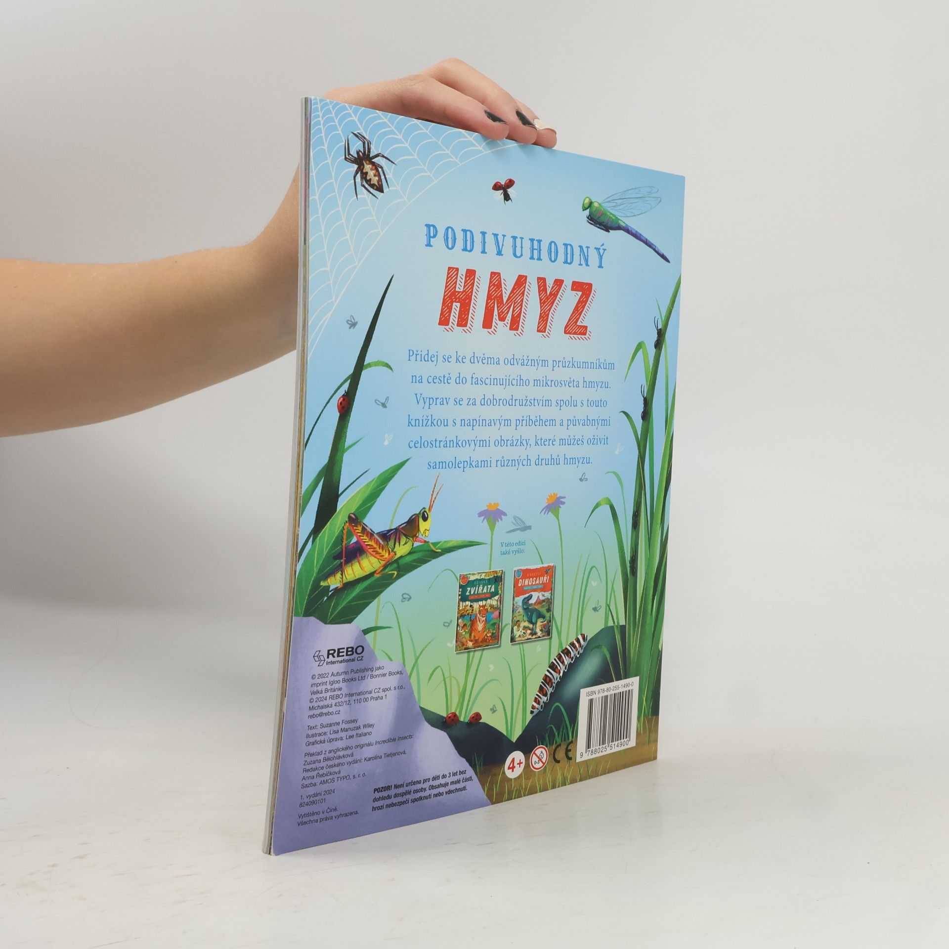 Kolektiv autorů Podivuhodný hmyz - Samolepky, zábava, úkoly