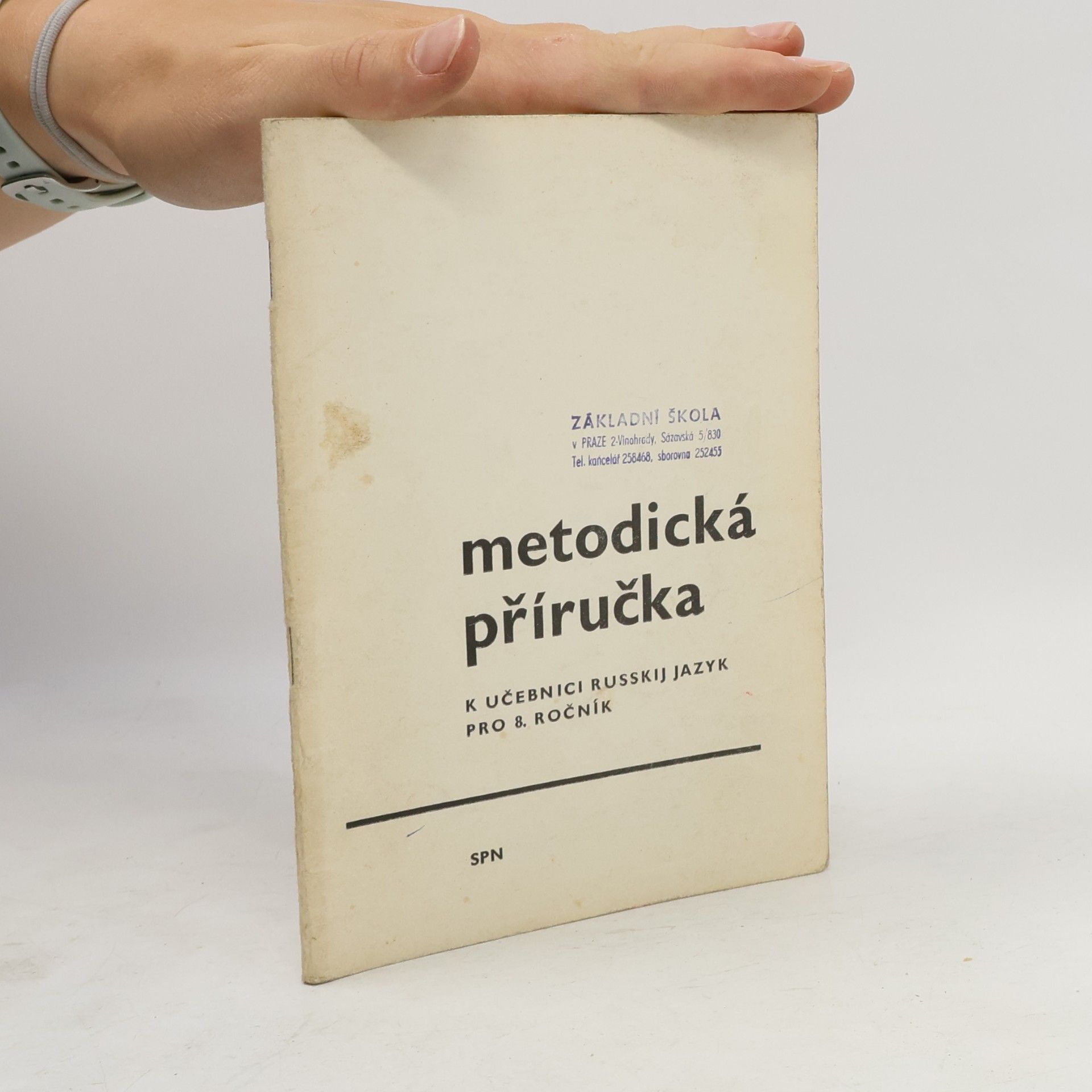 Luboš Cipra Metodická příručka k učebnici Russkij jazyk pro 8. ročník