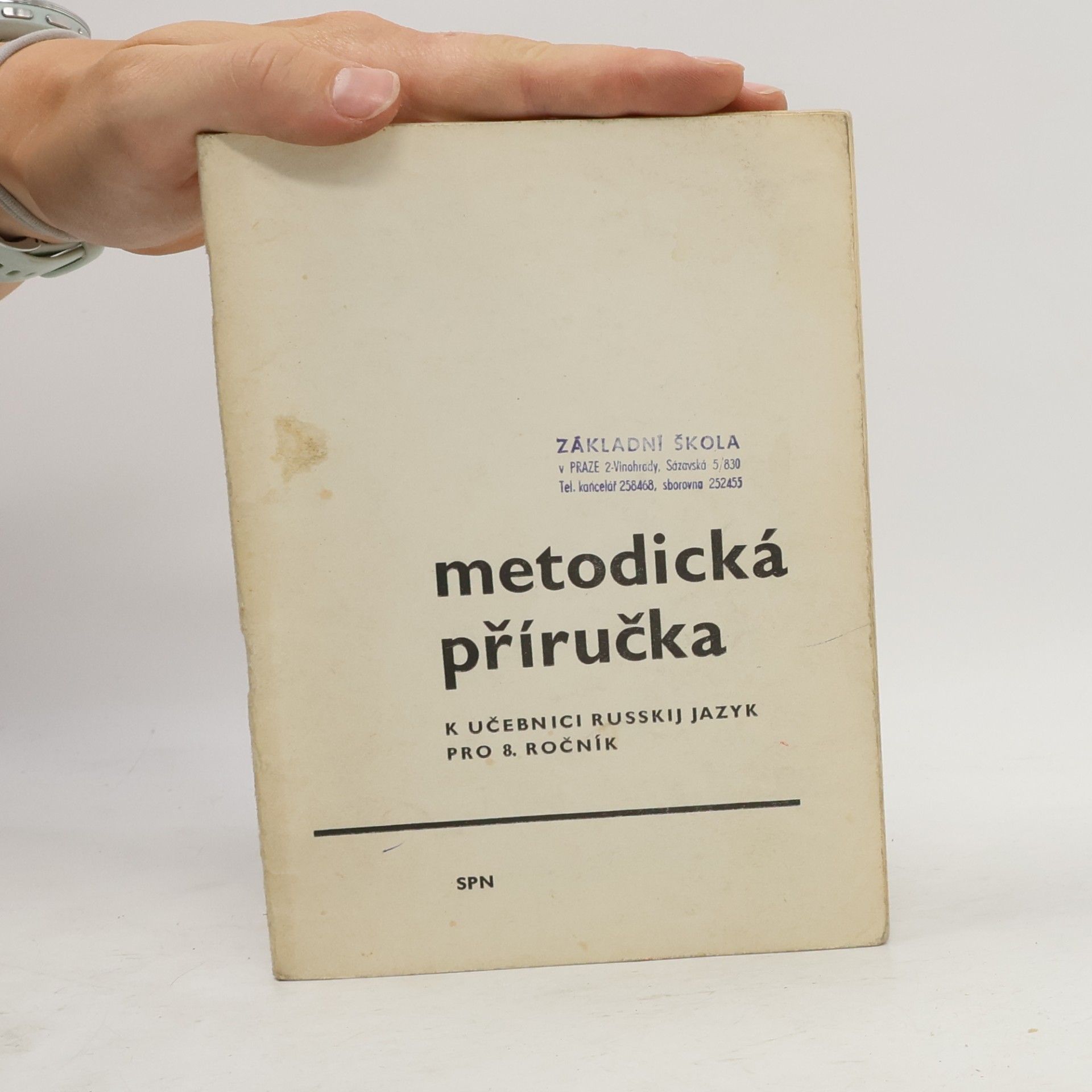 Luboš Cipra Metodická příručka k učebnici Russkij jazyk pro 8. ročník