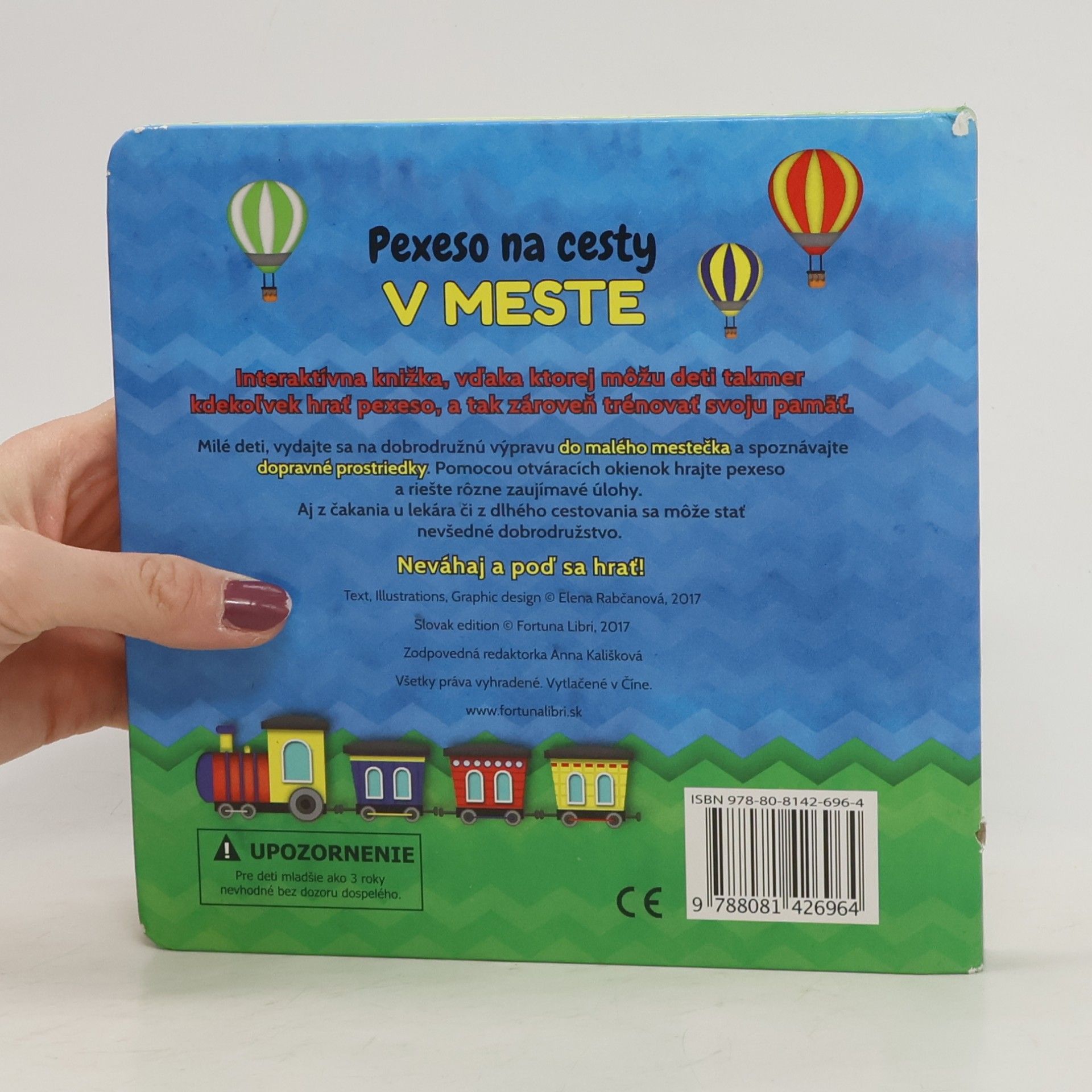 Elena Rabčanová Pexeso na cesty. V meste.