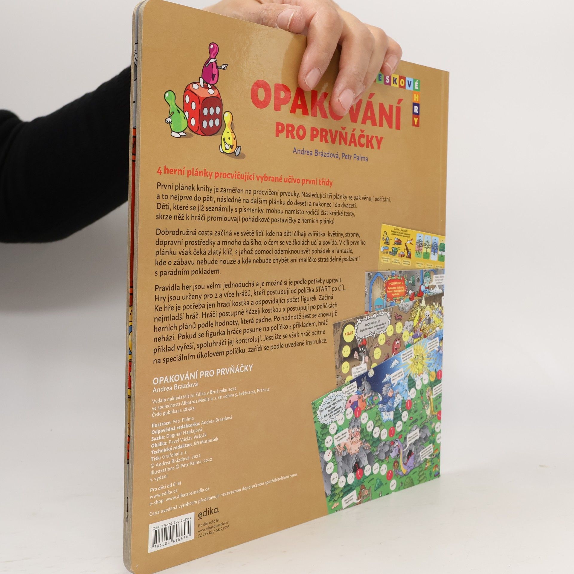 Andrea Brázdová Deskové hry. Opakování pro prvňáčky