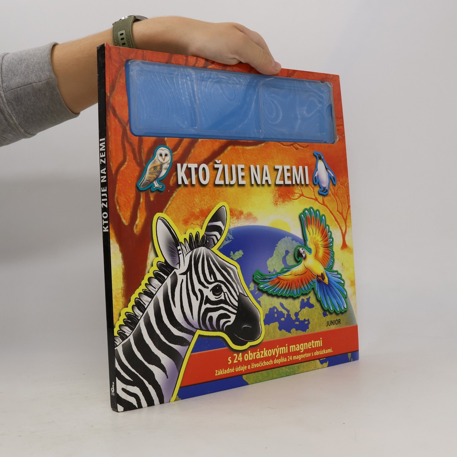 Autorenkollektiv Kto žije na zemi s 24 obrázkovými magnetmi