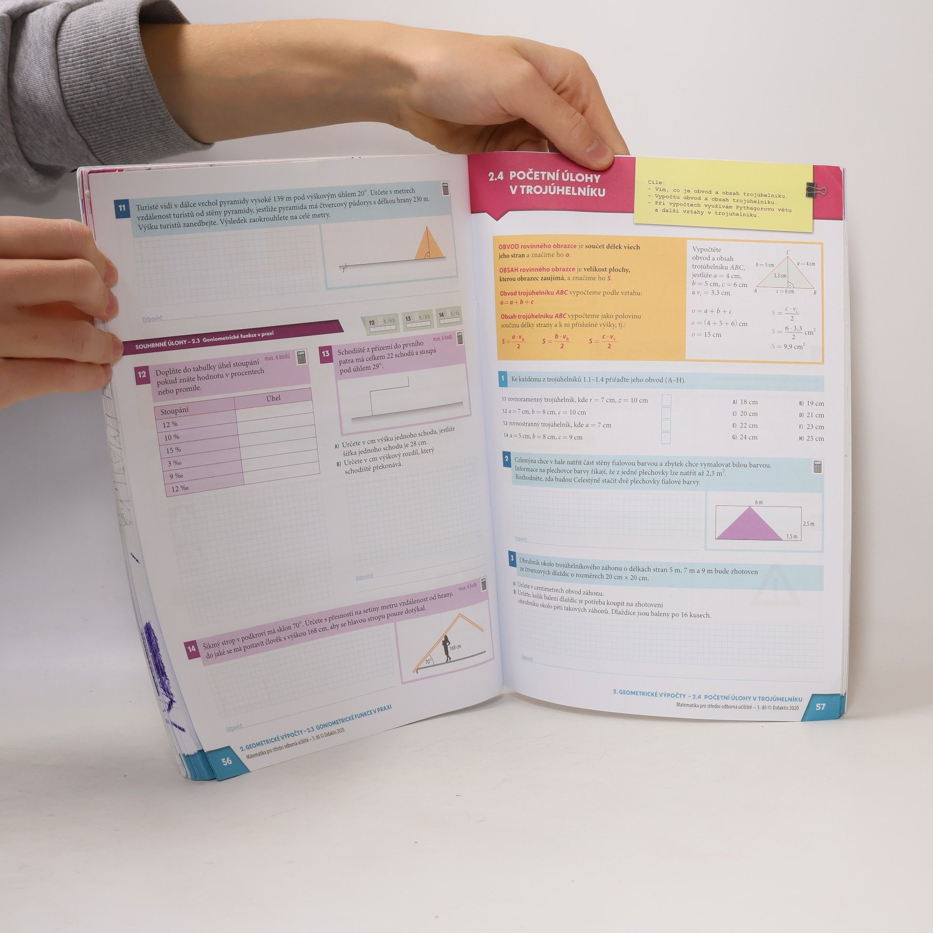 Martina Květoňová Matematika pro střední odborná učiliště 3: Planimetrie a trigonometrie