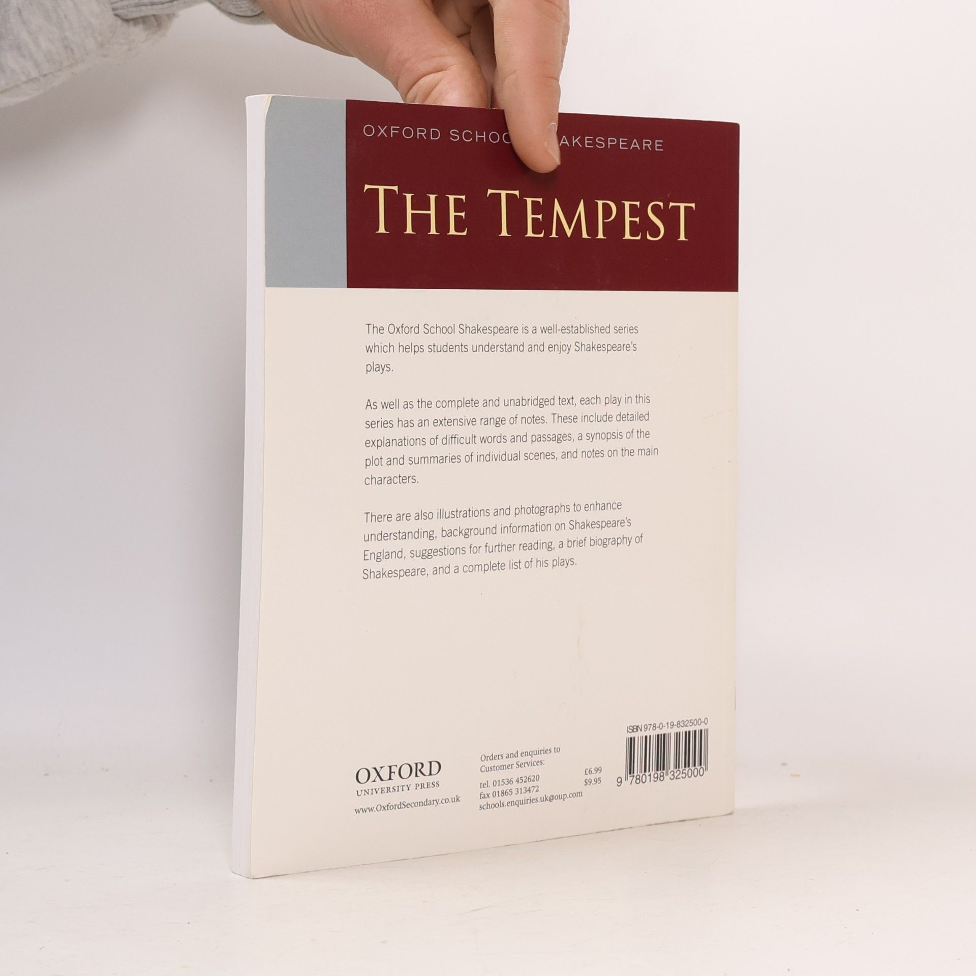 William Shakespeare Oxford School Shakespeare: The Tempest