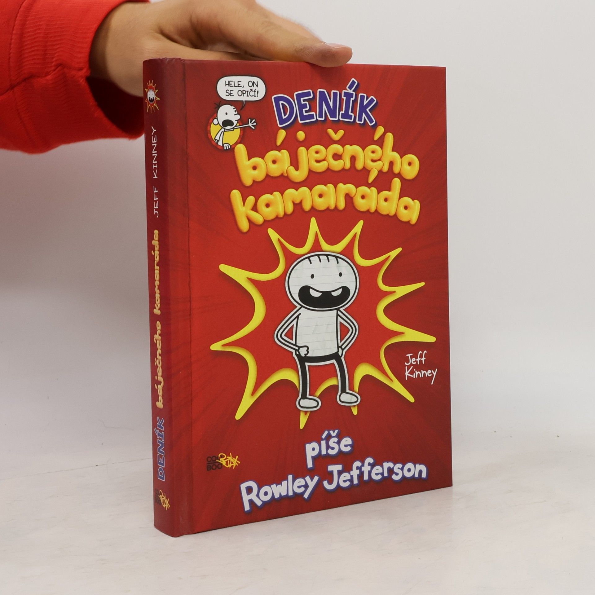 Jeff Kinney Deník báječného kamaráda. Píše Rowley Jefferson