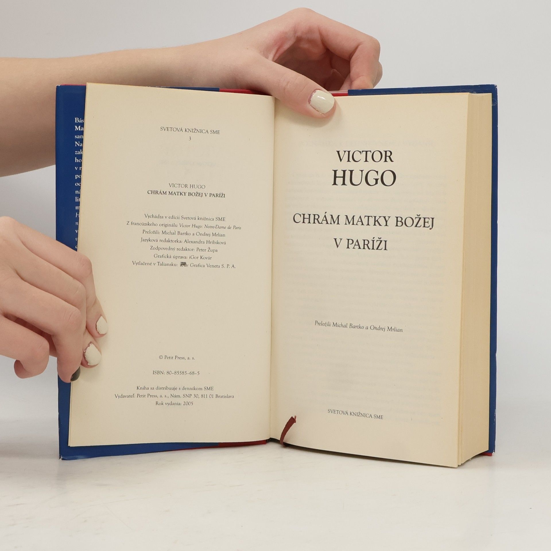 Victor Hugo Chrám Matky Božej v Paríži
