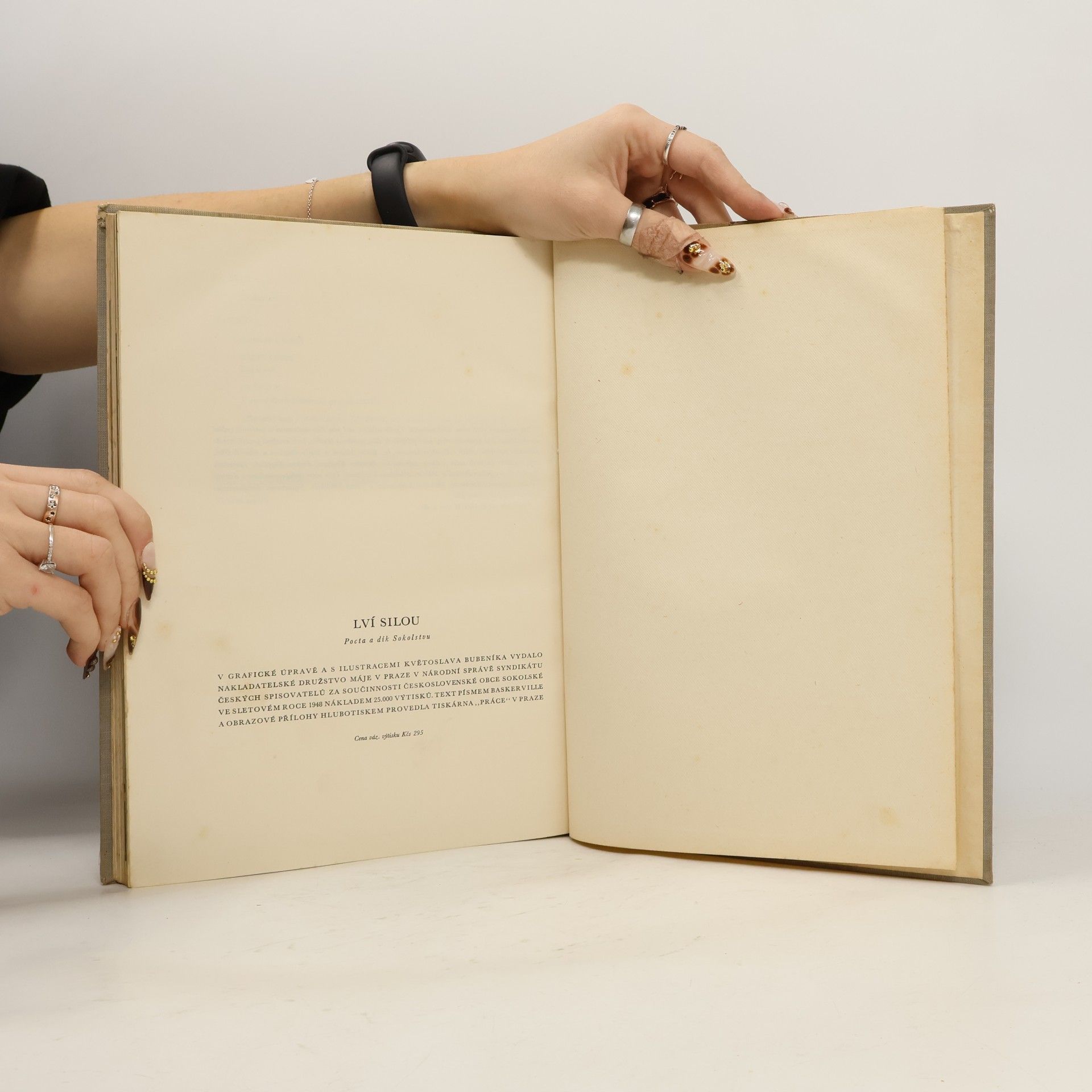 Various authors Lví silou. Pocta a dík Sokolstvu