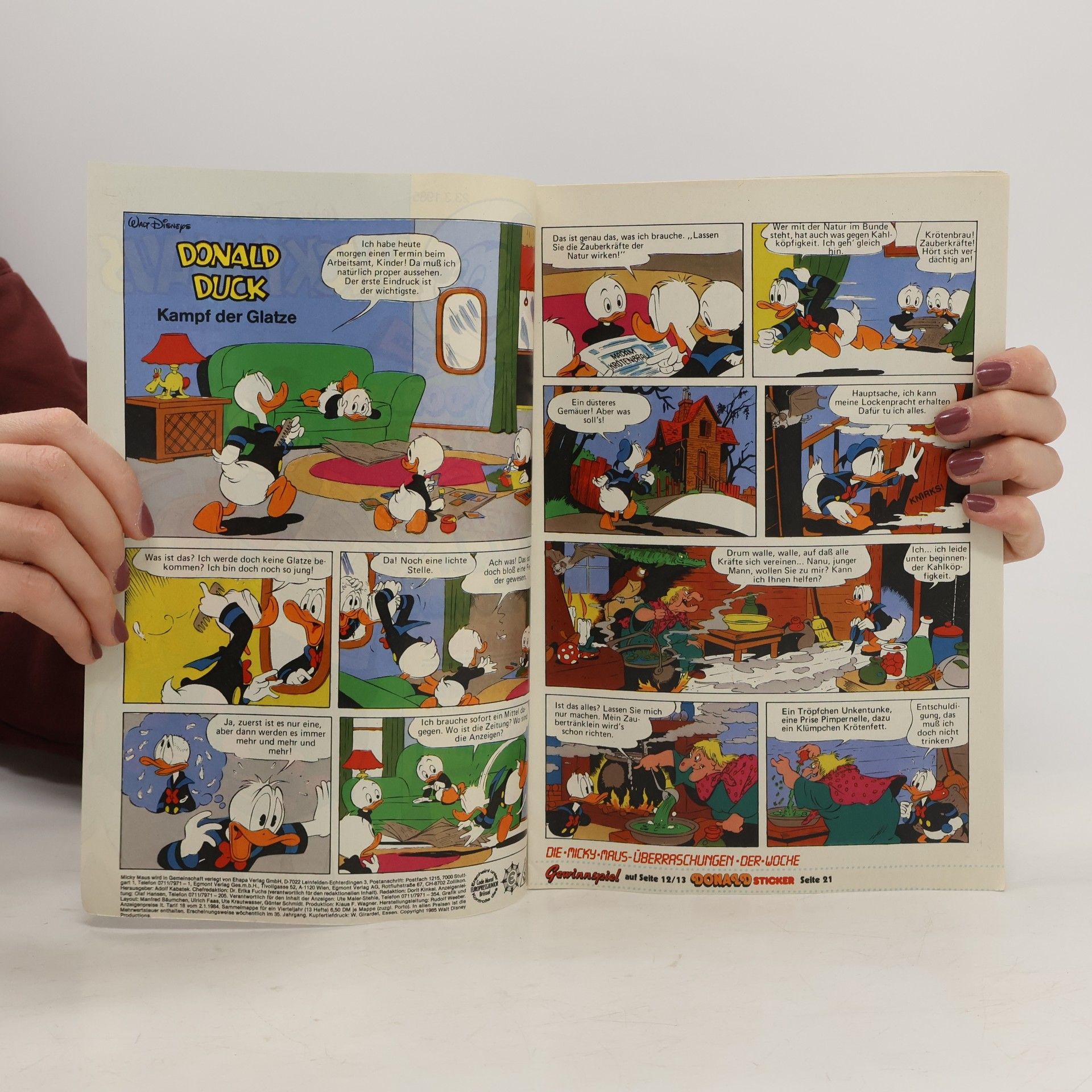Autorenkollektiv Micky Maus Nr.16 4/1985