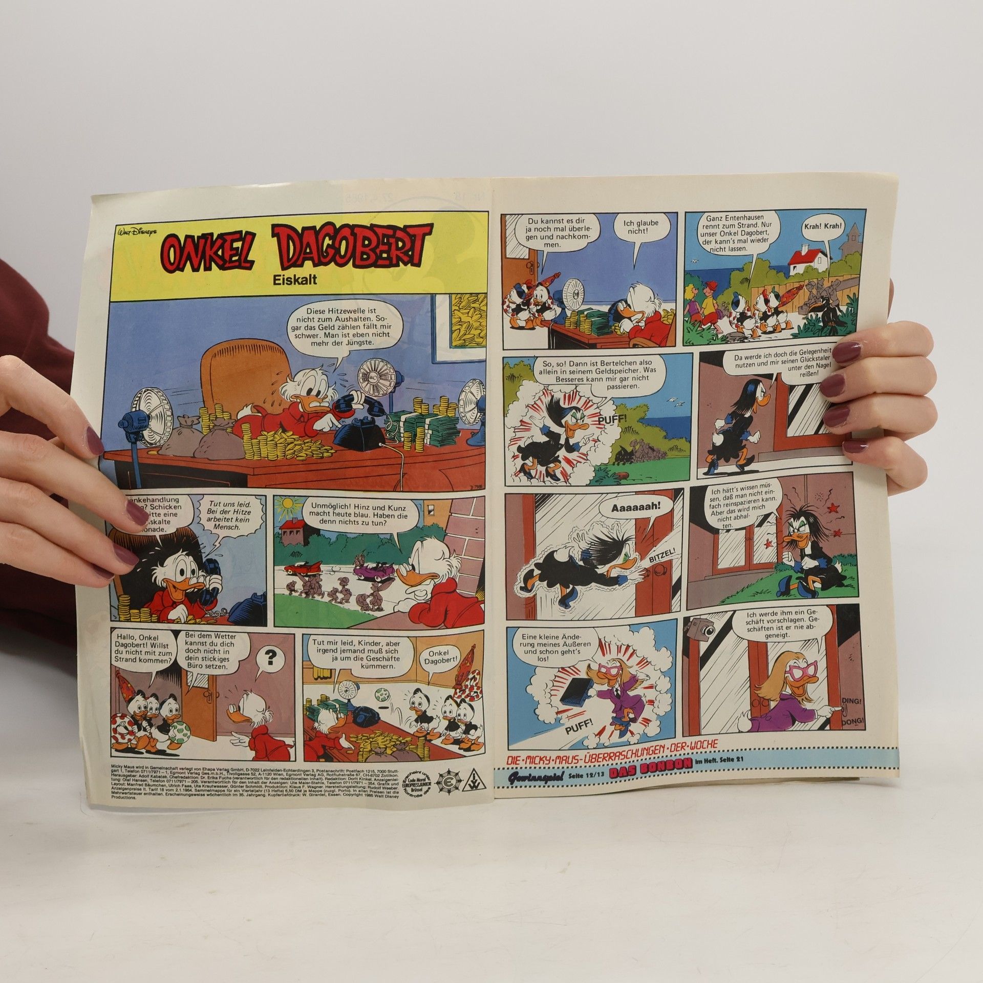 Various authors Micky Maus 18/1985