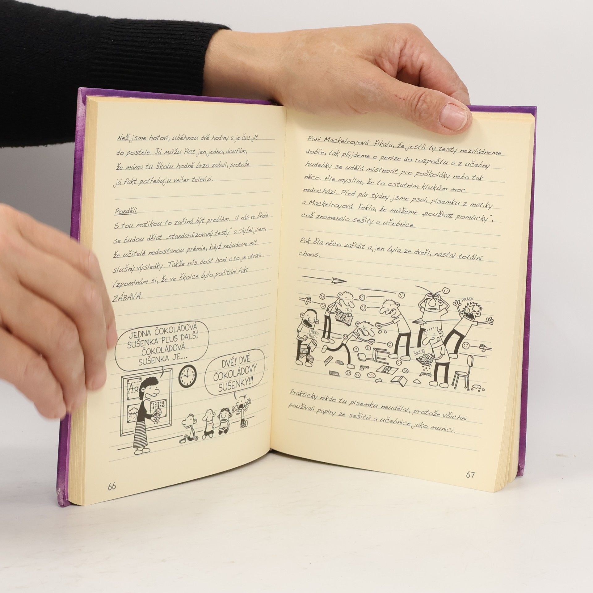 Jeff Kinney Deník malého poseroutky 5. Ošklivá pravda