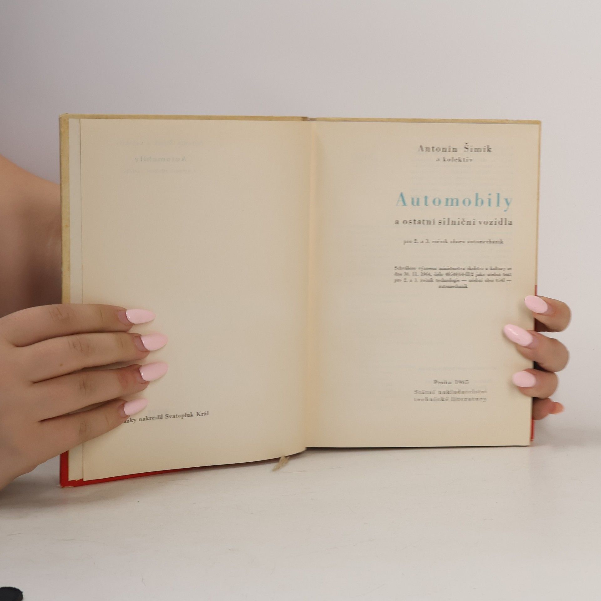 Antonín Šimík Automobily a ostatní silniční vozidla