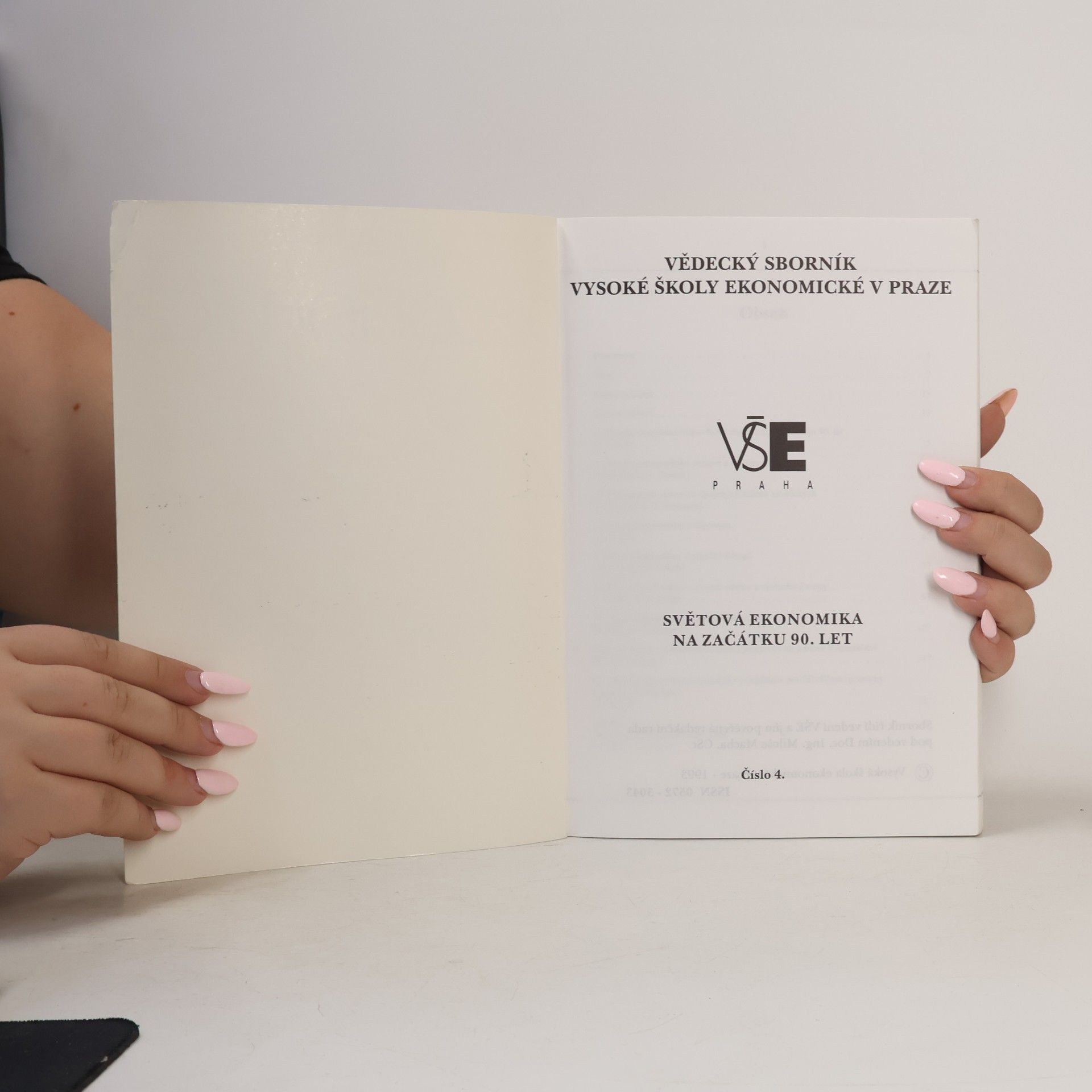Various authors Acta oeconomica pragensia 4
