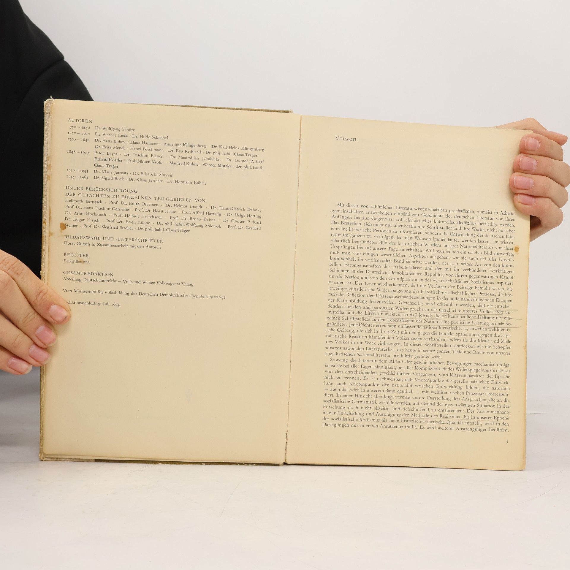 Autorenkollektiv Deutsche Literaturgeschichte In Einem Band