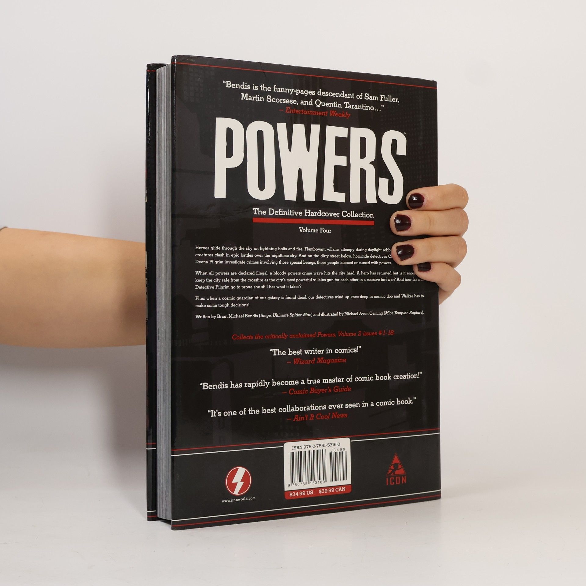 Brian Michael Bendis The Definitive Collection - 4: Powers: Hardcover
