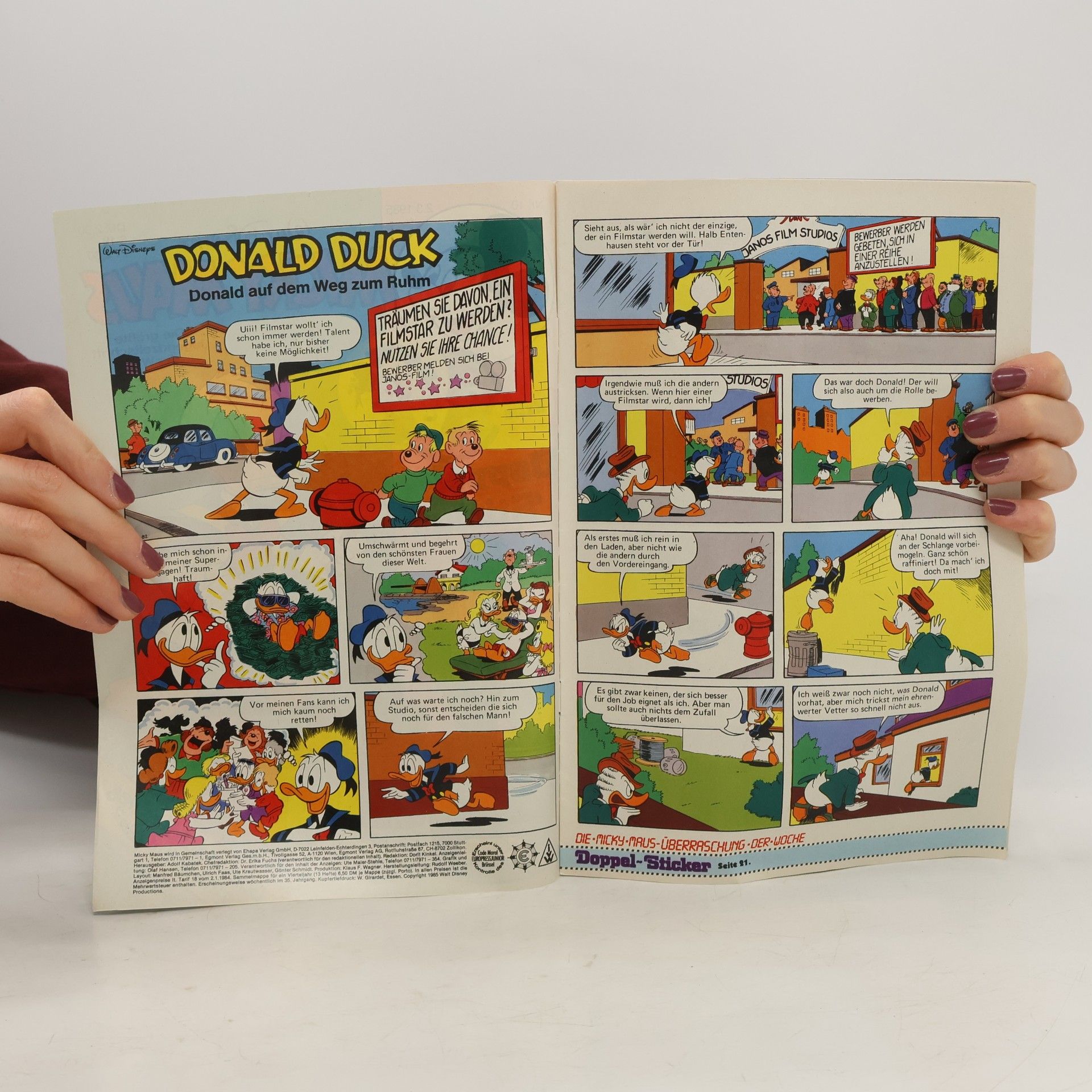 Autorenkollektiv Micky Maus Nr.14 3/1985