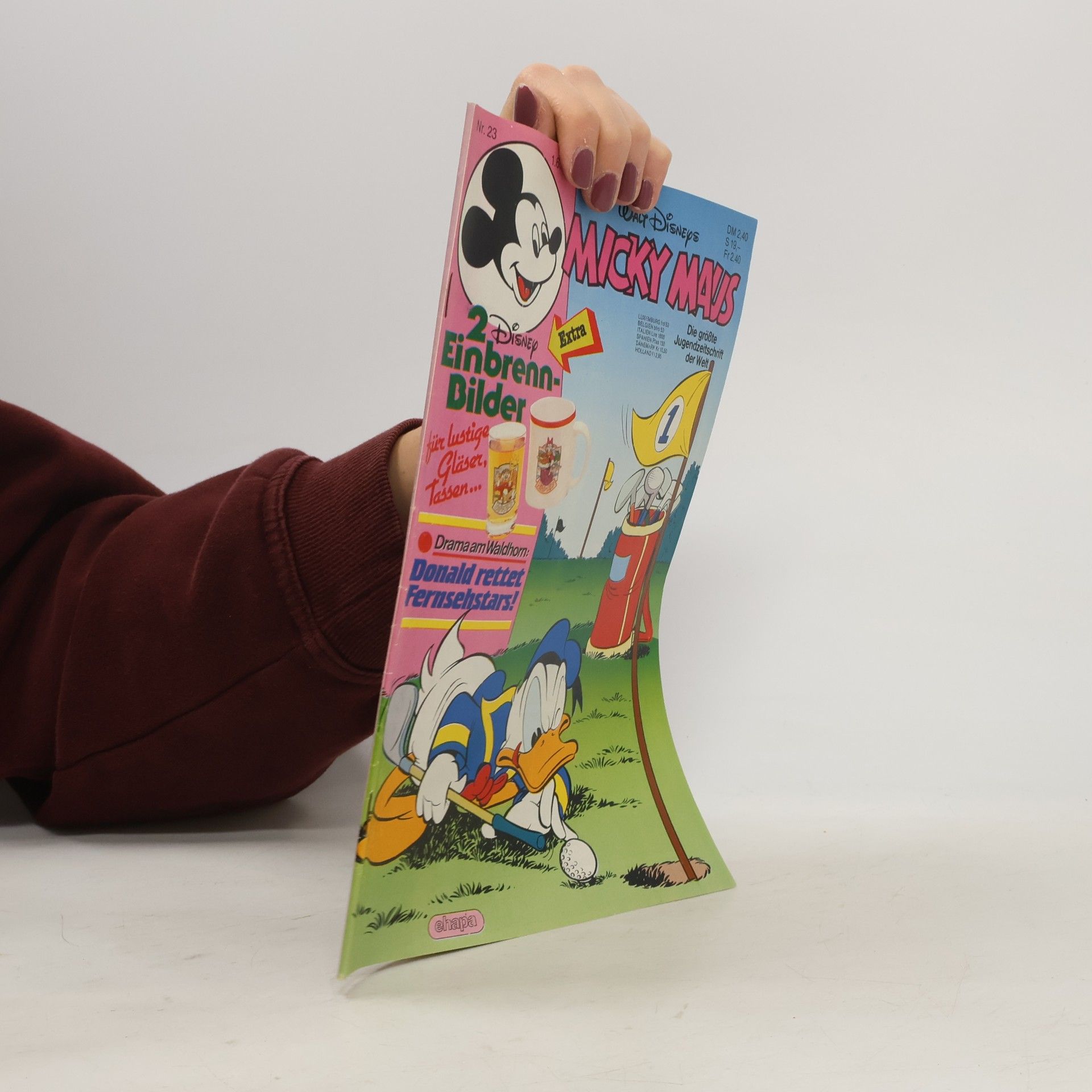 Various authors Micky Maus 23/1985. Die größte Jugendzeitschrift der Welt