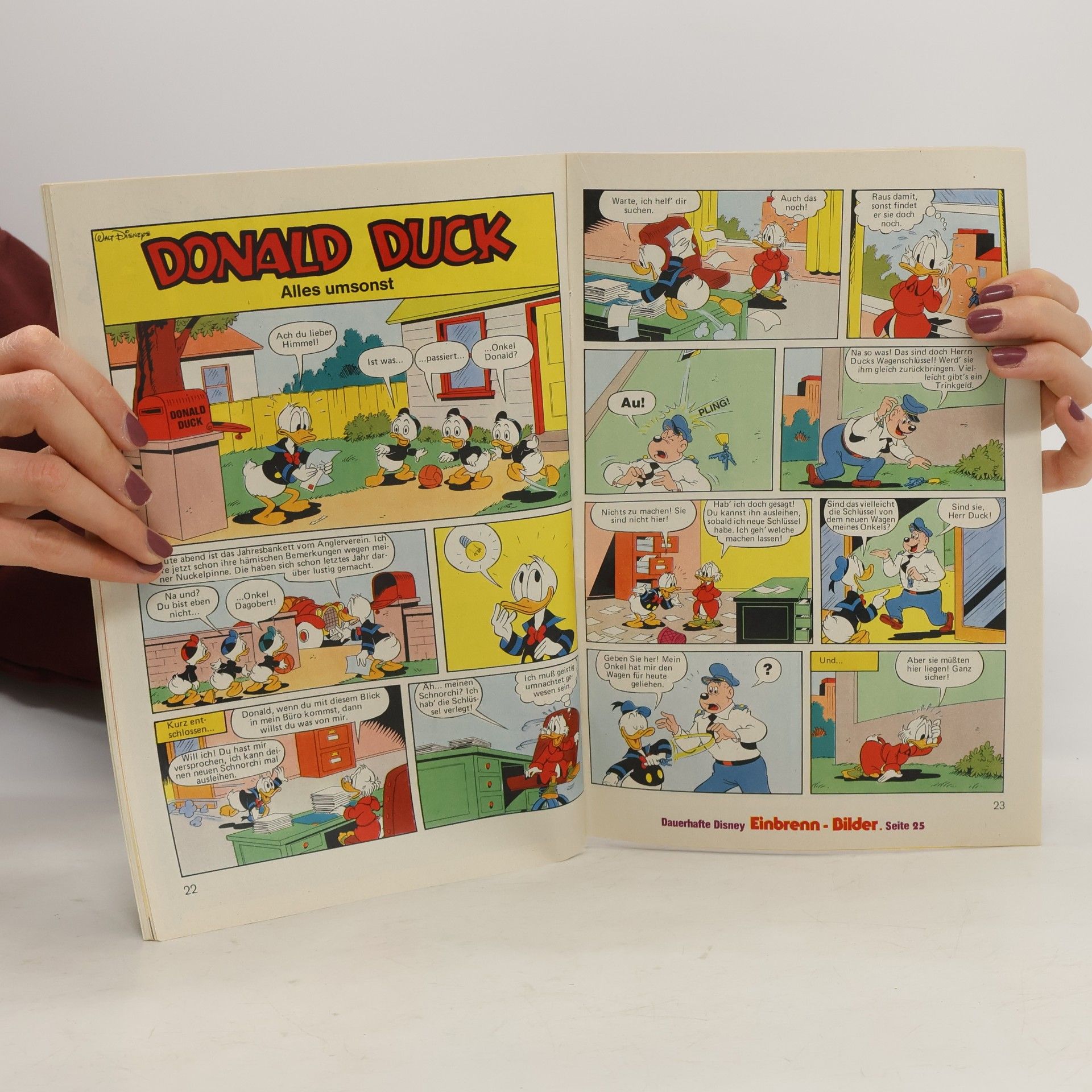 Various authors Micky Maus 23/1985. Die größte Jugendzeitschrift der Welt