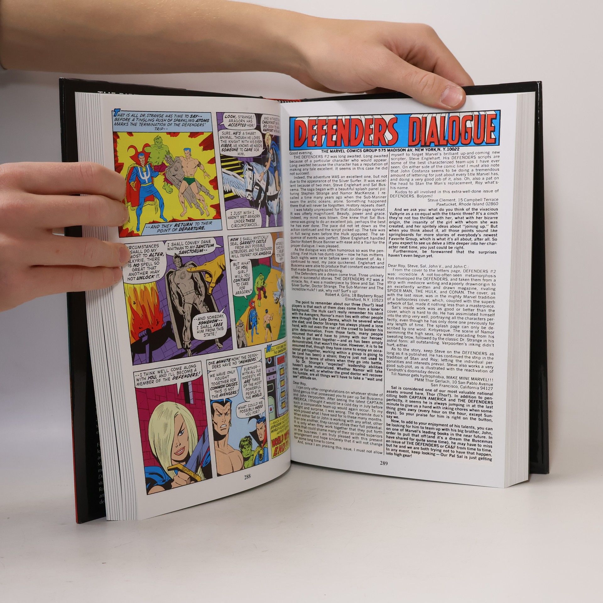 Sal Buscema The Defenders Omnibus