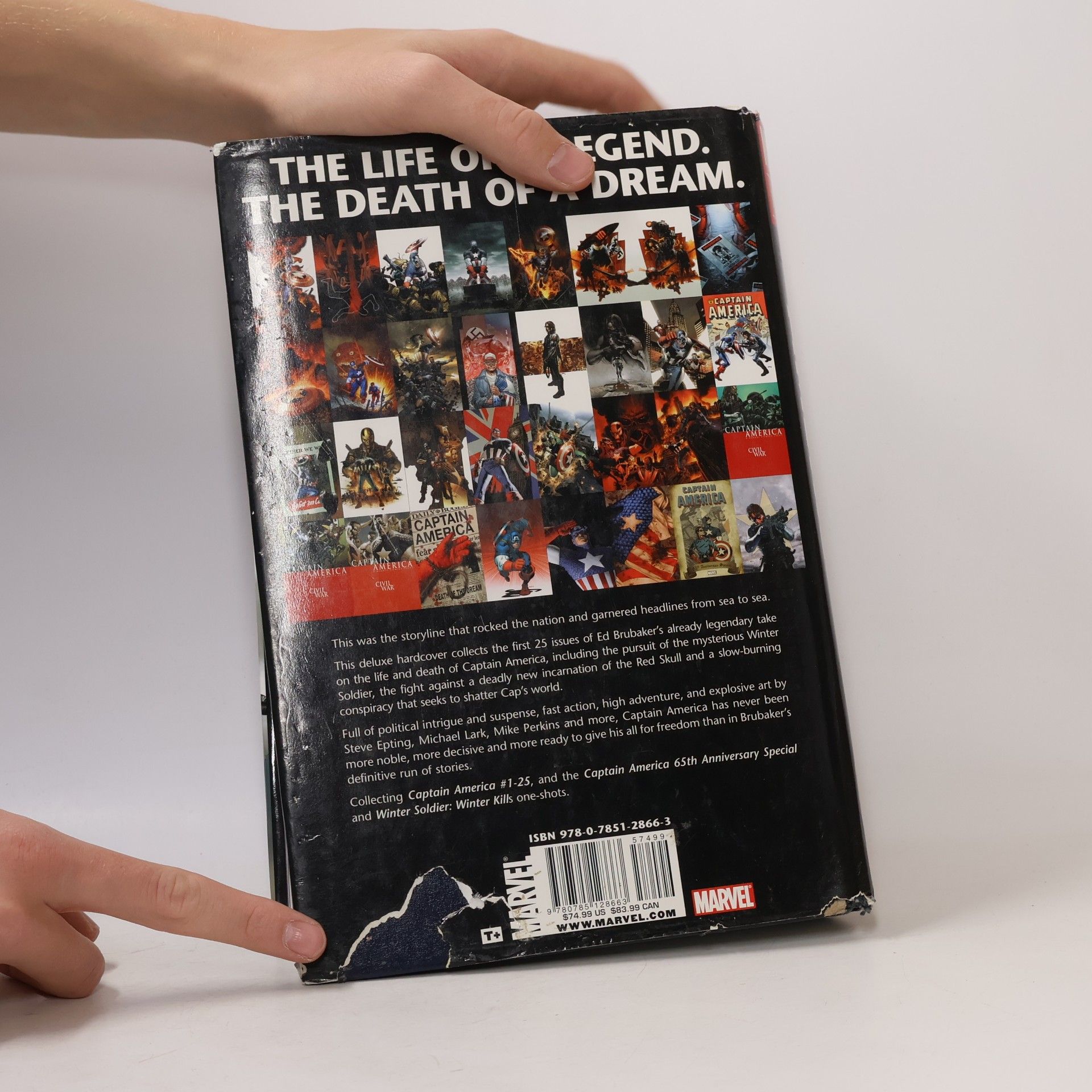 Michael Lark Captain America By Ed Brubaker Omnibus - 1: Captain America