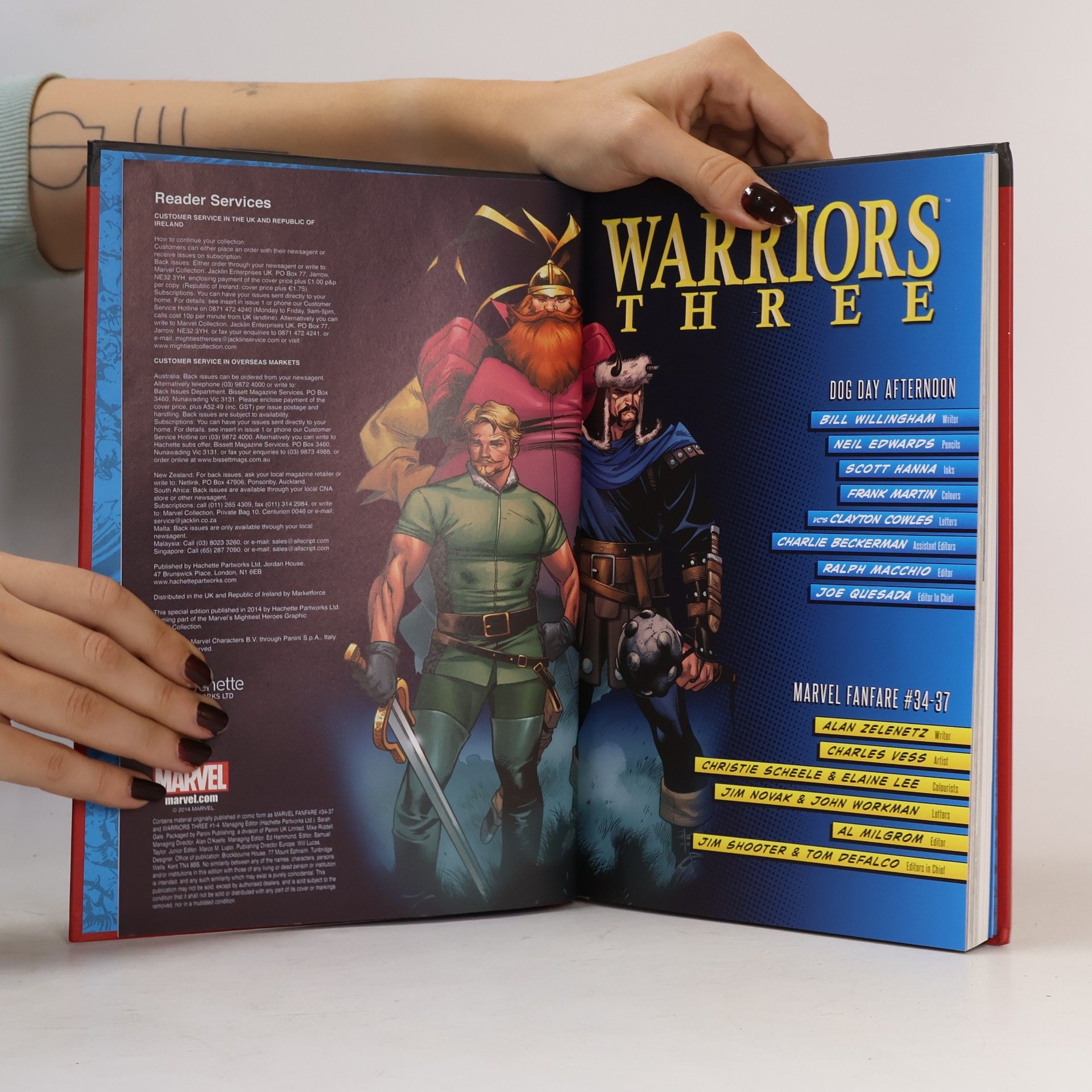Neil Edwards The Warriors Three